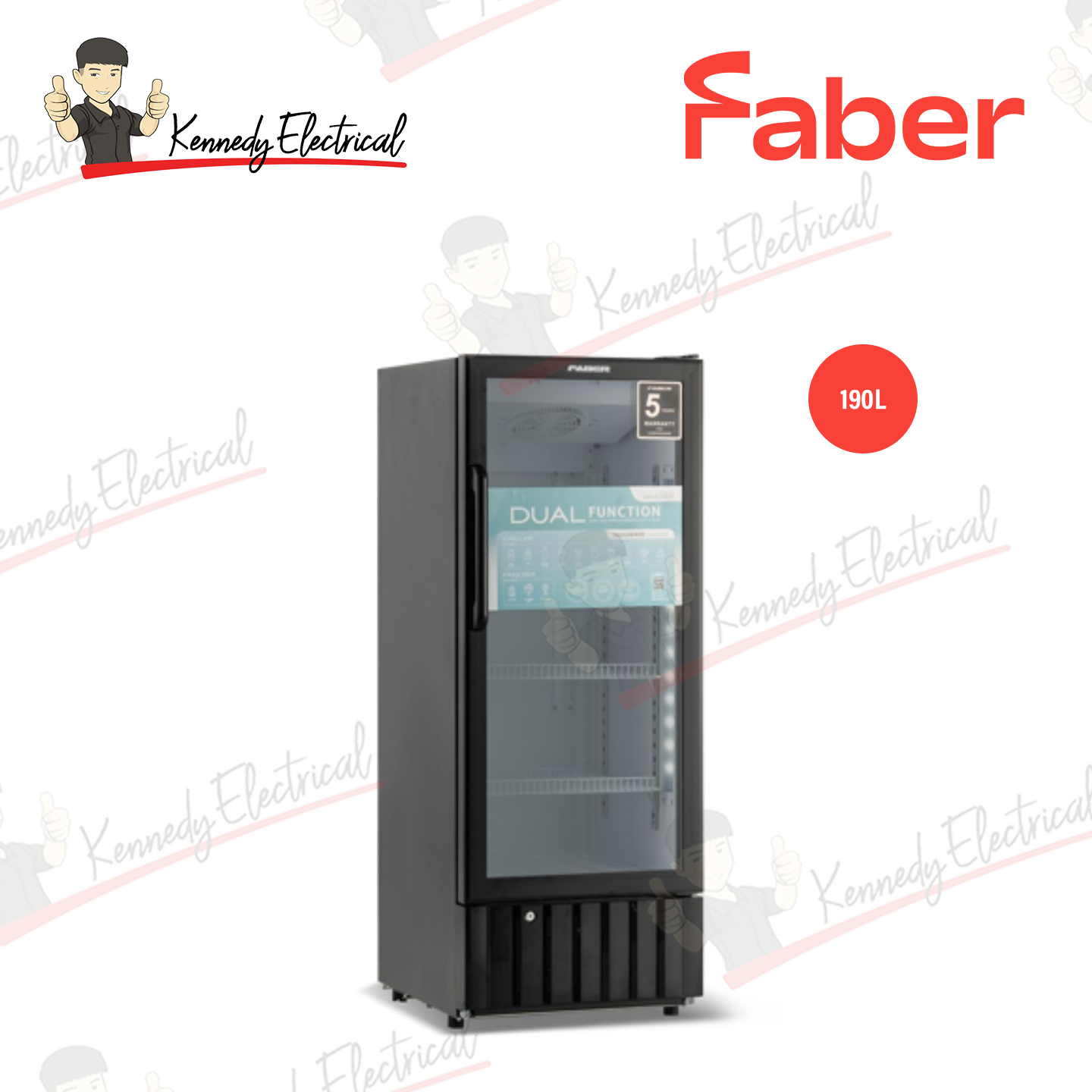 Faber 190L Showcase Chiller SC 199BK