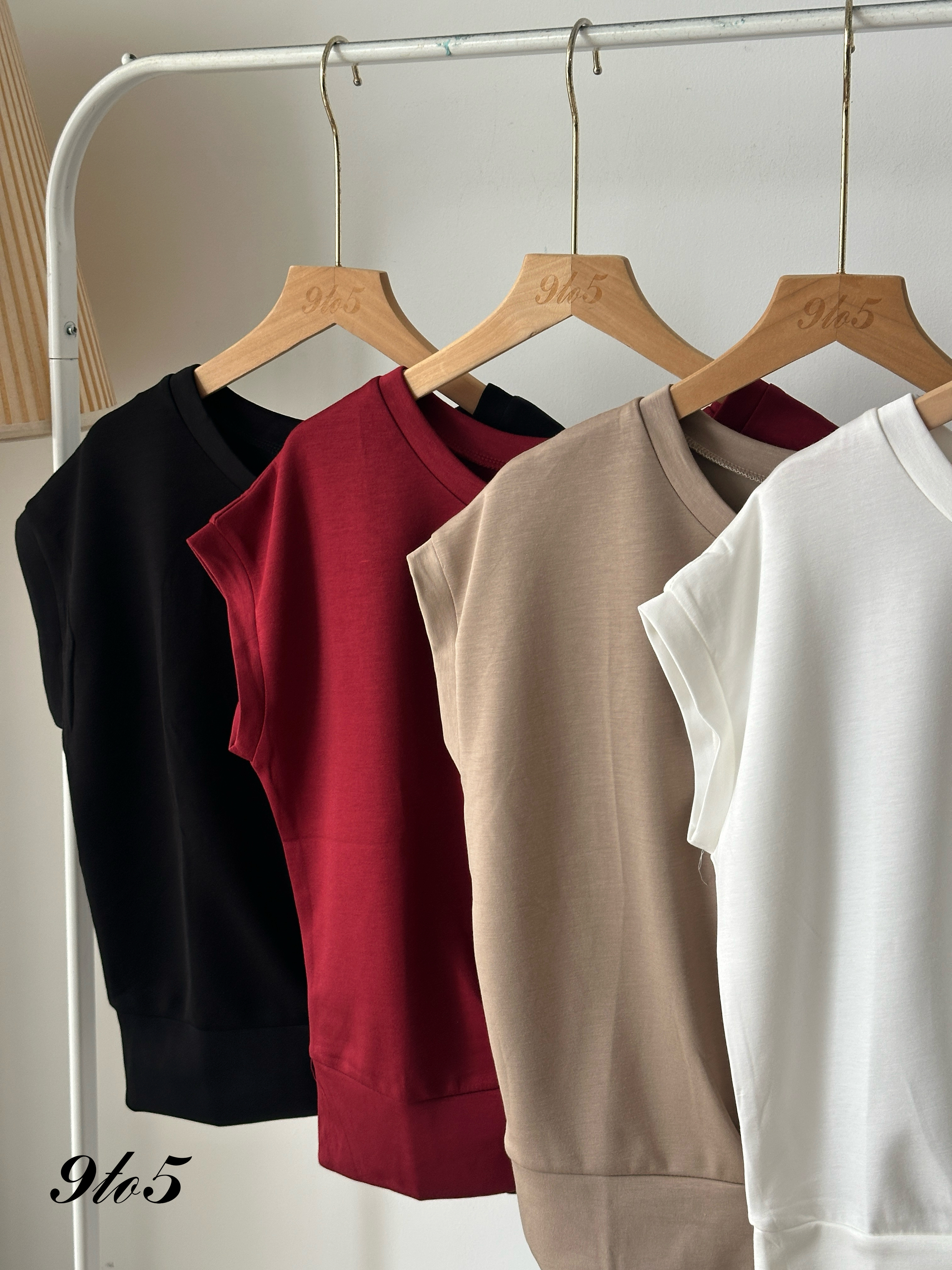 T4056 Cape Sleeve Ruched Top - 4 Colors