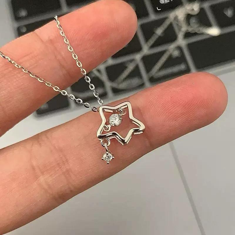 心动五角星项链