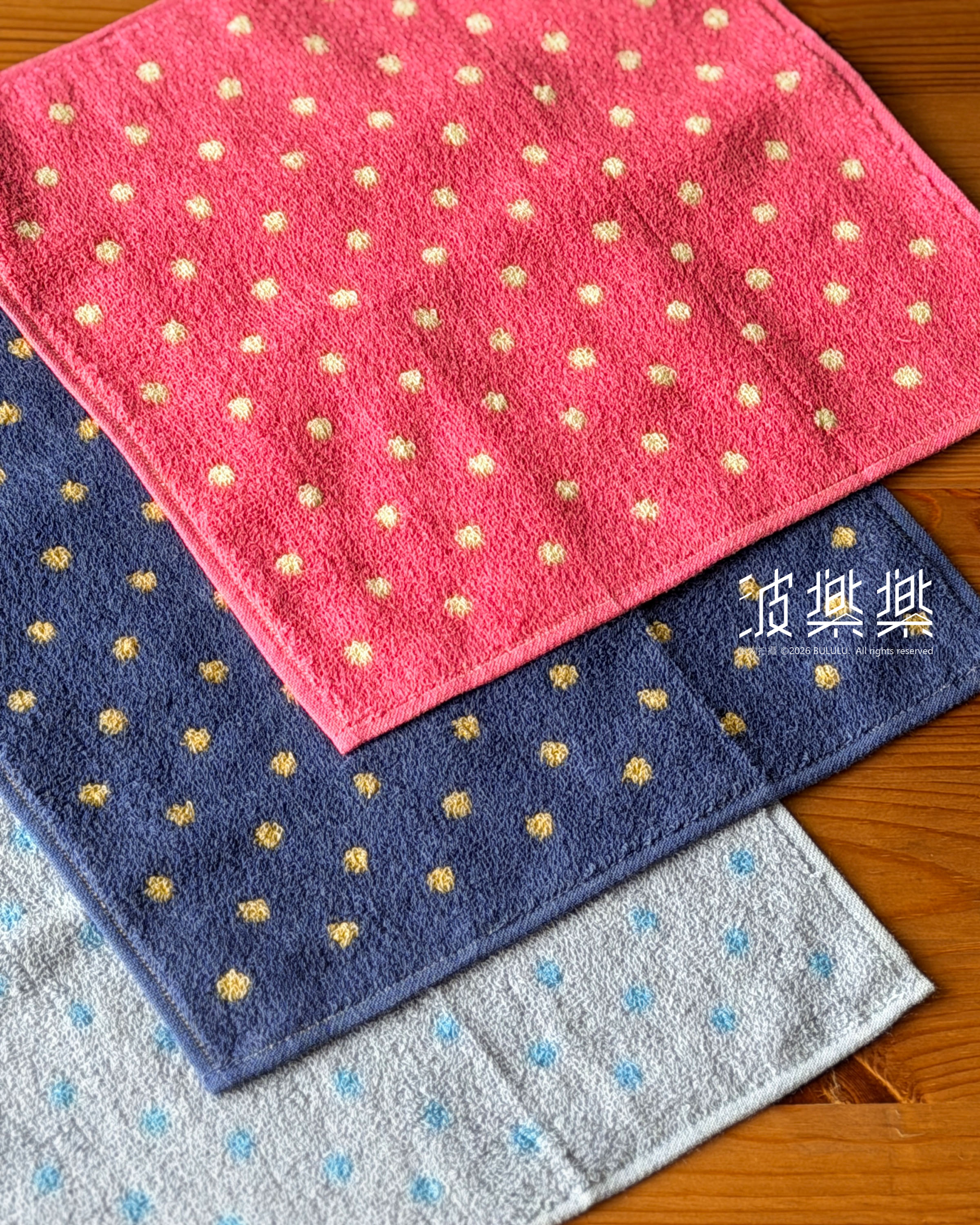 今治(圓點)小方巾 手帕