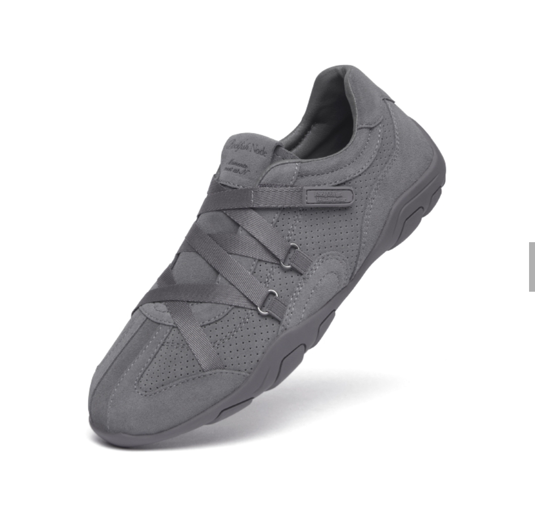 韓國限定Teal Gray🇰🇷Rockfish Weatherwear ZANE X-STRAP SNEAKERS (SUEDE)