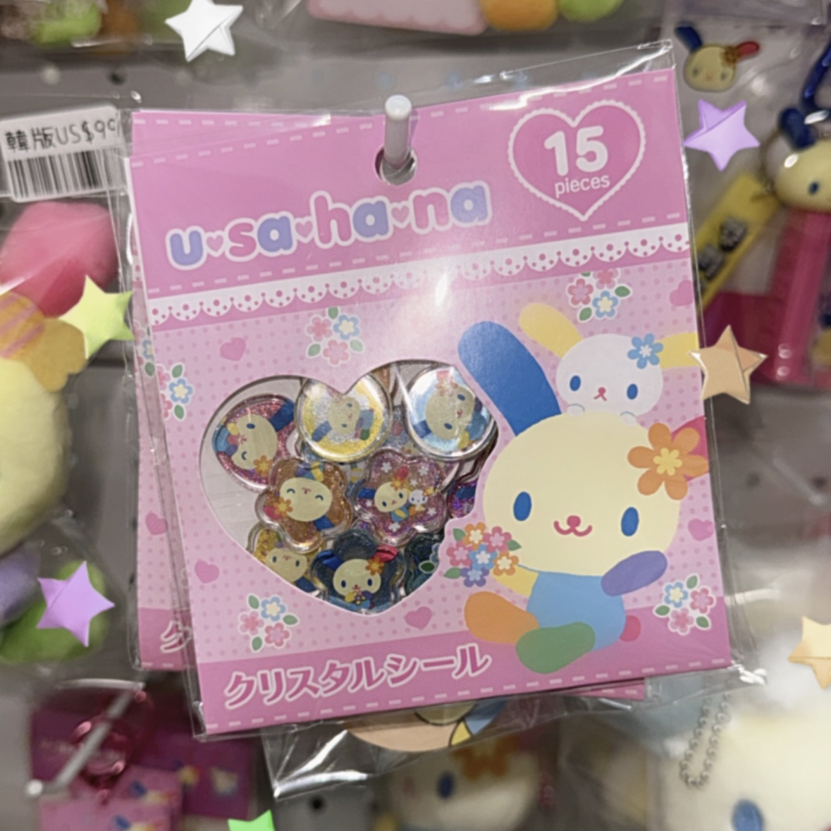 現貨｜日版 usahana 貼紙set🌈