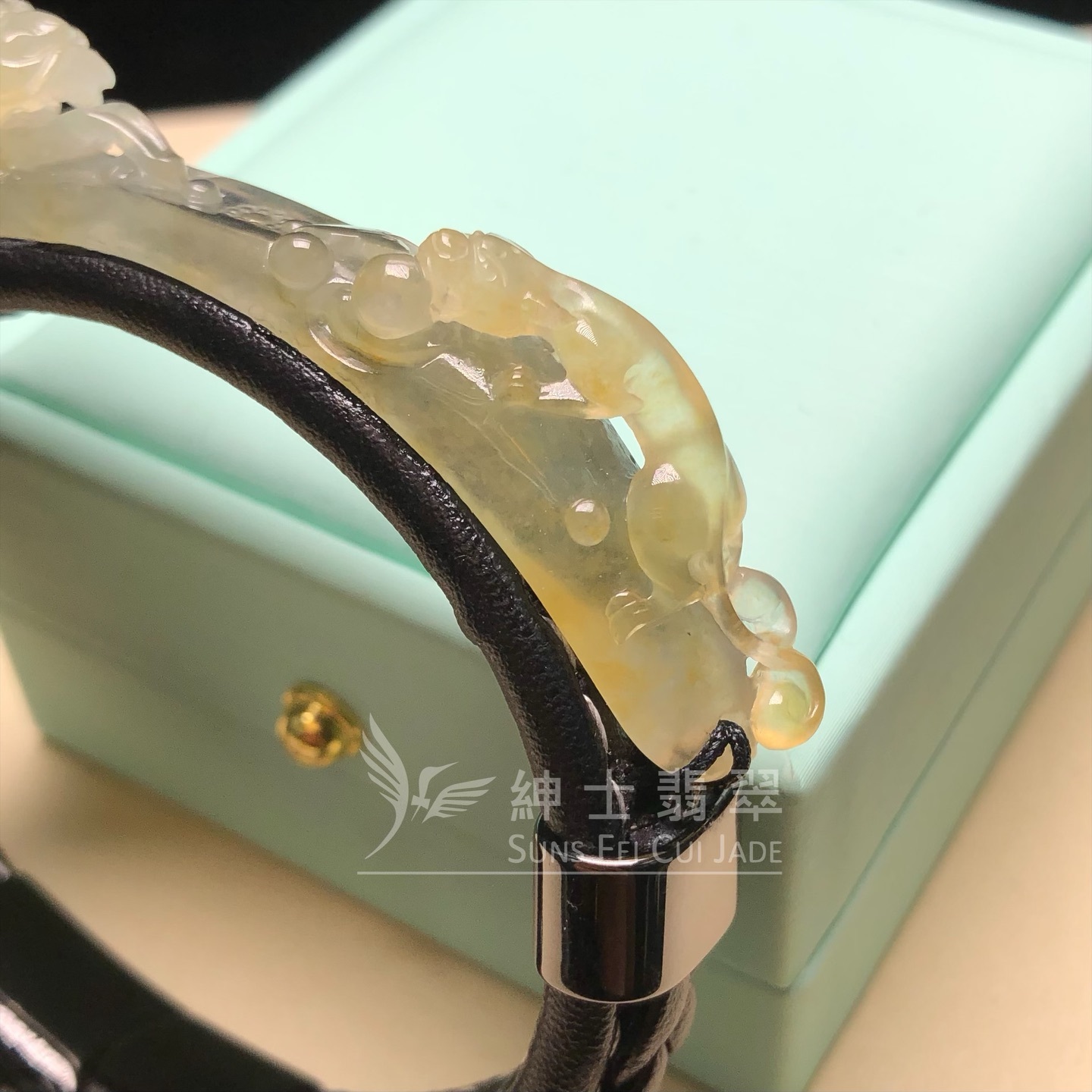 冰黃望子成龍皮手繩