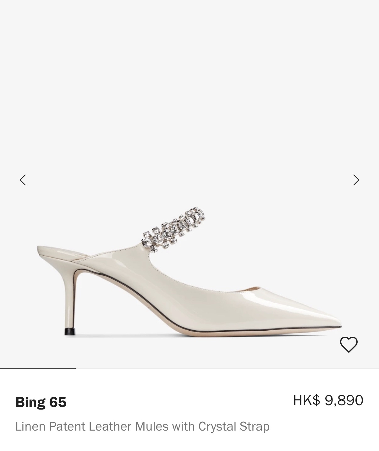 精選貨品優惠✨訂貨🍒Jimmychoo 經典款bing 65  Size 35-38有半碼
