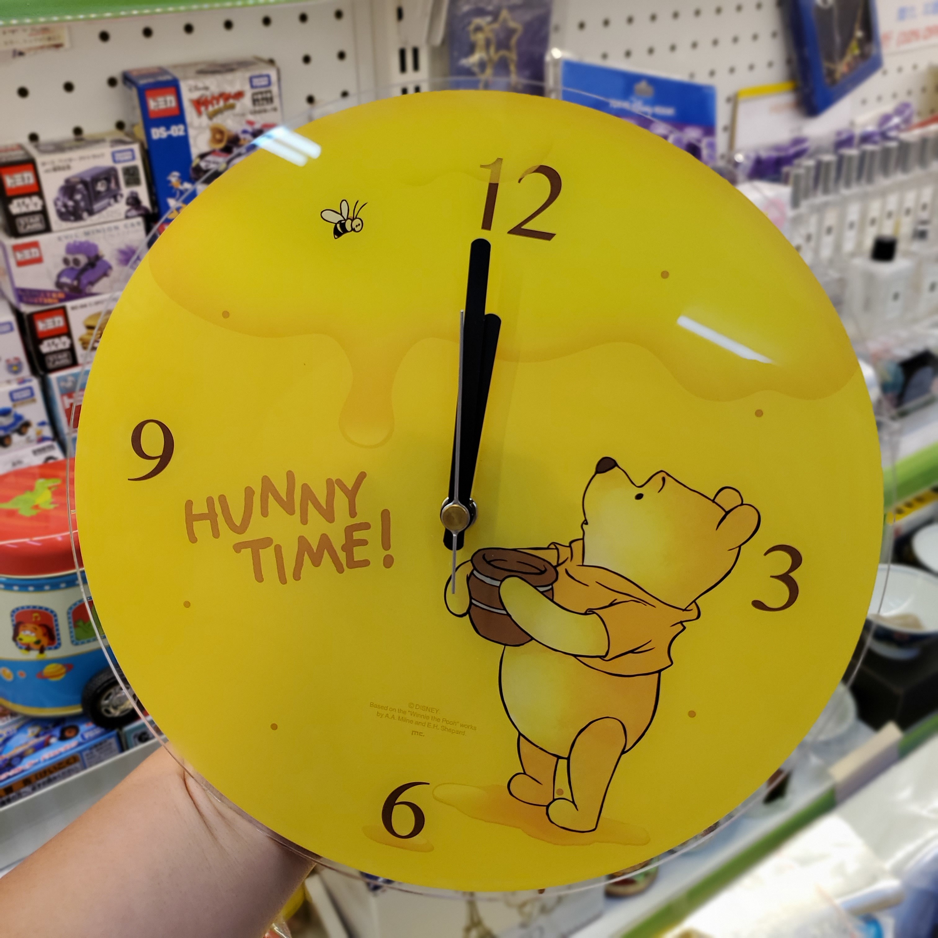 [現貨] [日本直送] Winnie the Pooh 掛鐘 {TF237649}