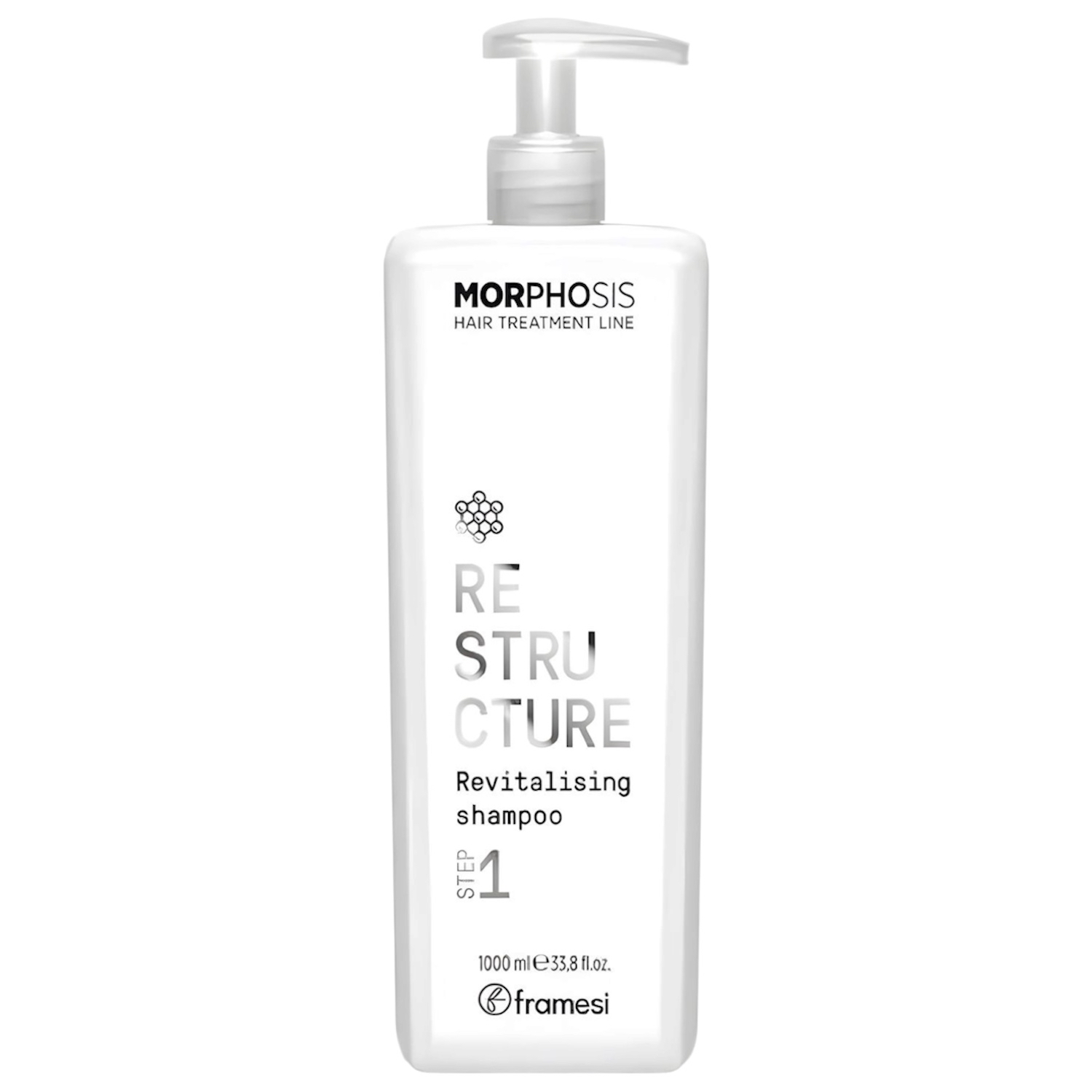 Framesi MORPHOSIS Restructure Revitalising Shampoo 結構重組深層清潔洗髮水 1000ml 