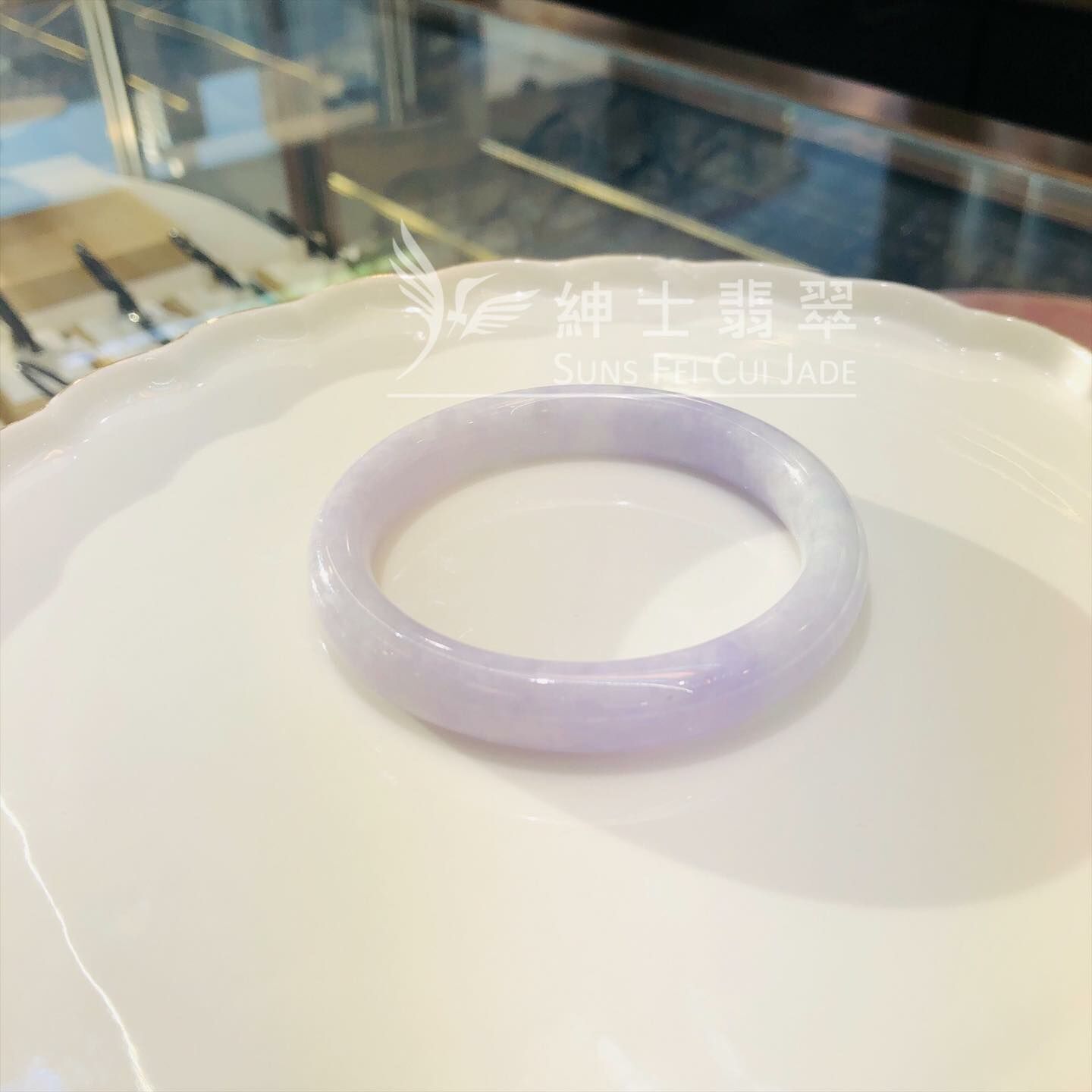 會卡藍紫春彩福鐲58.6mm