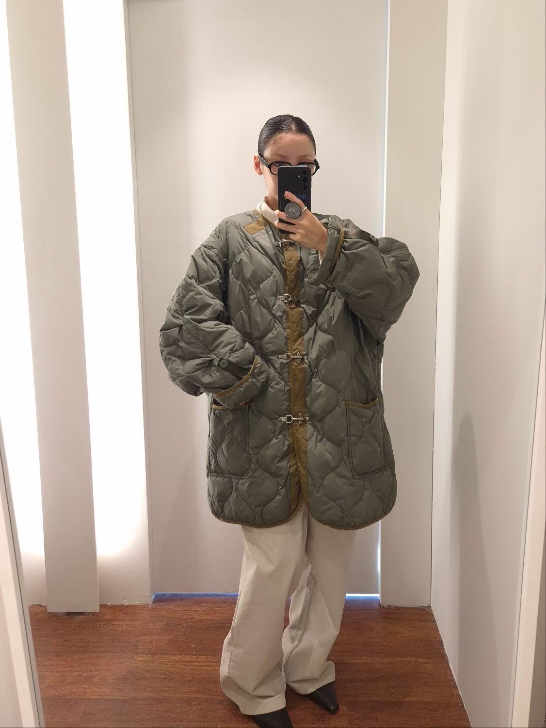 OU YE 「必買」羽絨中長外套