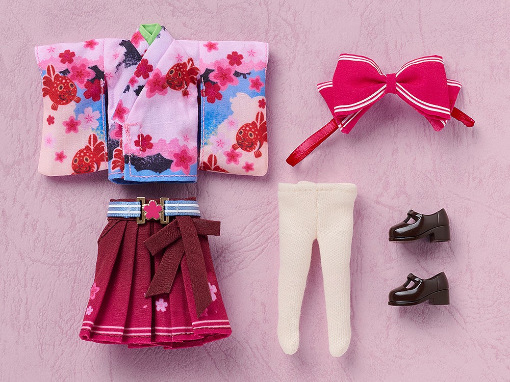 (預訂訂金 $200) (總價 $560) GSC Nendoroid Doll 初音未來 櫻未來 弘函2025Ver. (弘前) 黏土娃 Sakura Miku: Hirohako (行版)