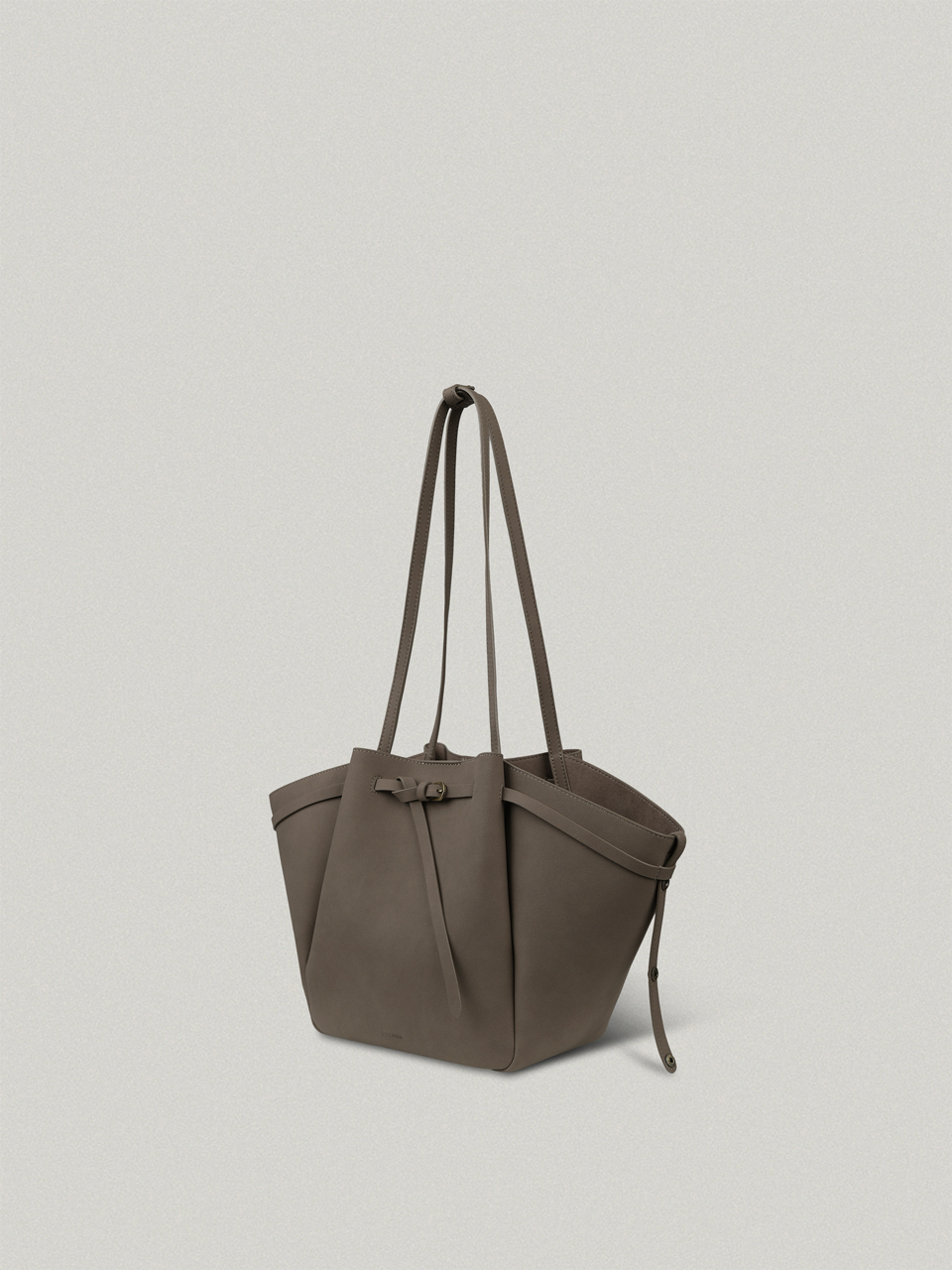 MINI ANTHOS BAG-NUBUCK (TAUPE)