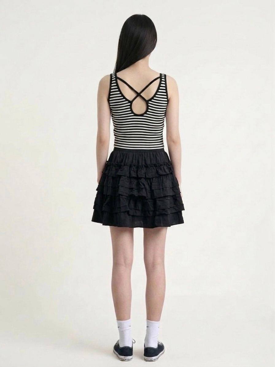 W6001 - Lyra Ruffle Skirt