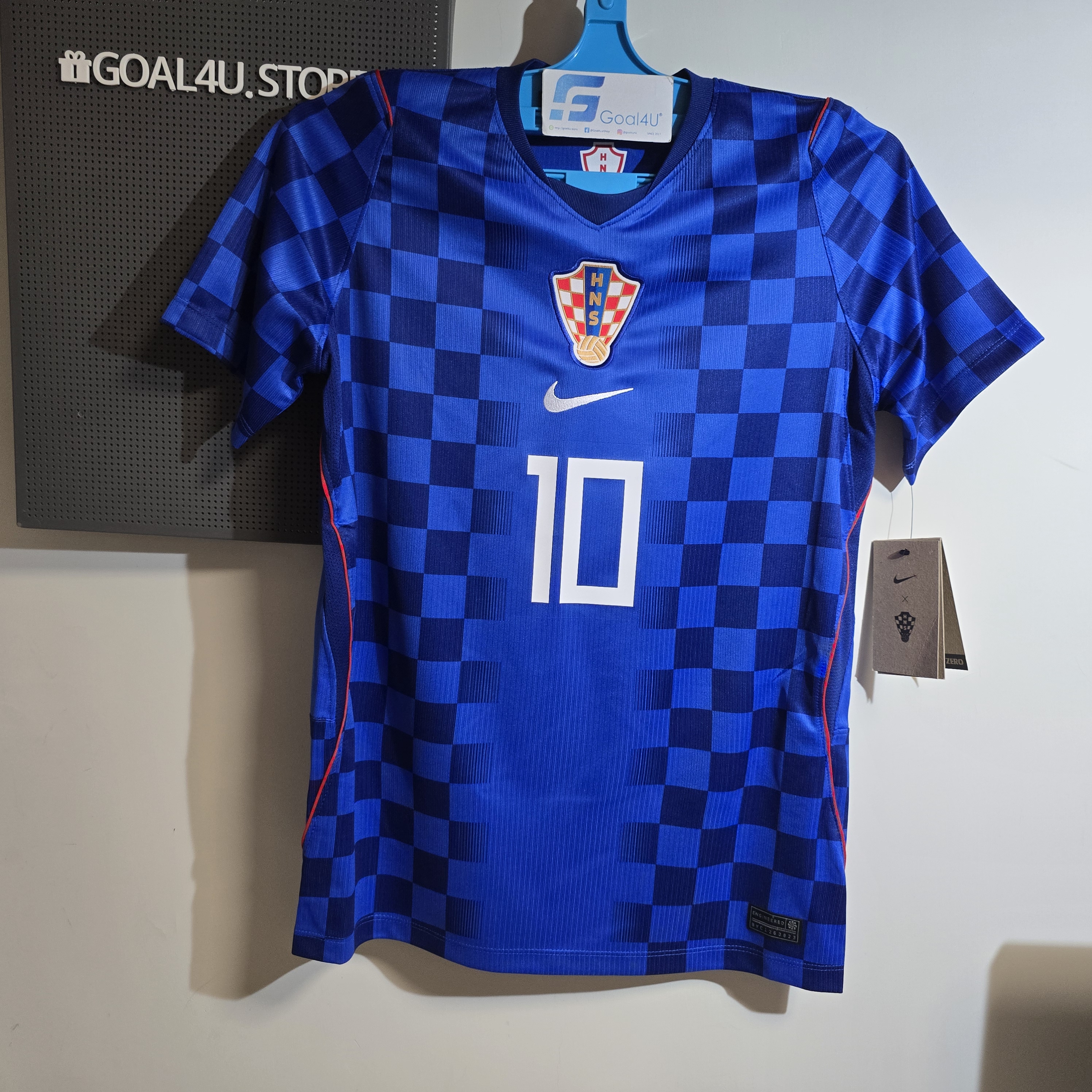 Nike Croatia 克羅地亞 2026-27 童裝作客球迷版球衣 (可加印字章) IO8703