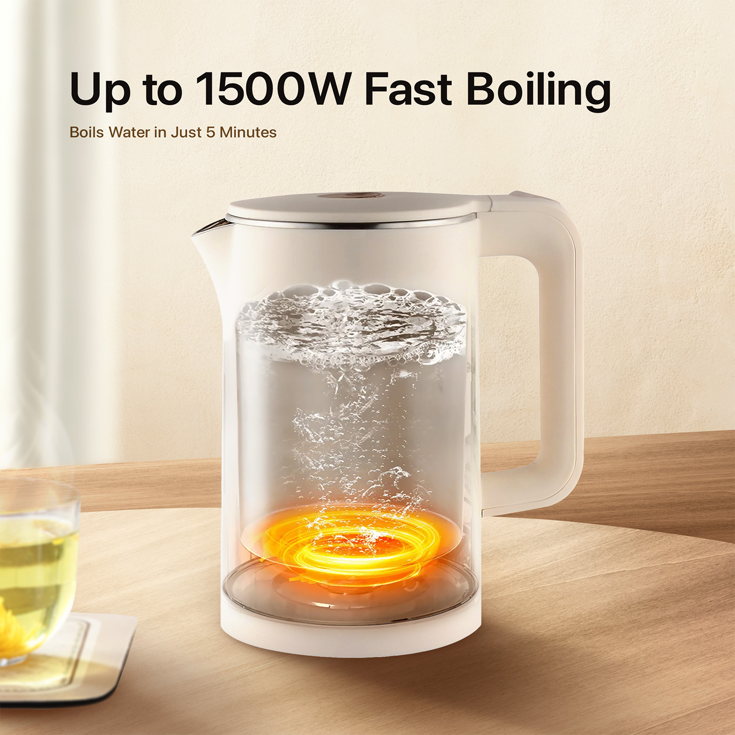 Faber 1.8L Pine-S Jug Kettle FCK DW1808WH