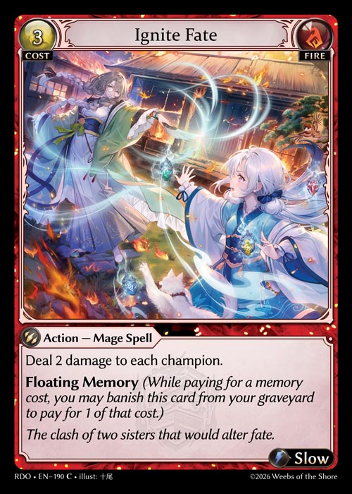 Ignite Fate / RDO-190 (C)