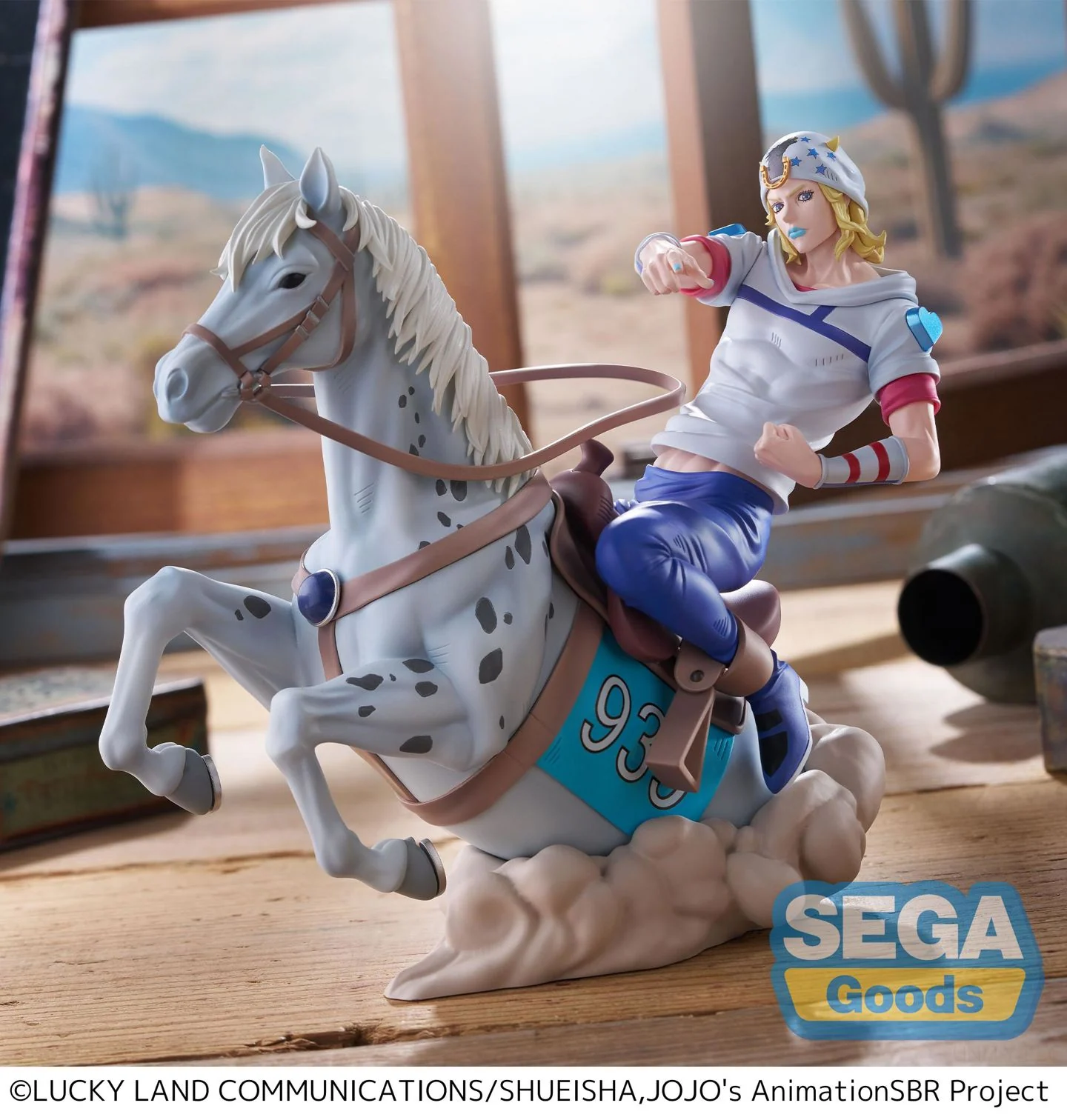 Sega, Xross Link MAX Figure: JoJo's Bizarre Adventure, Steel Ball Run, Johnny Joestar  Jojo 的奇妙冒險 飆馬野郎 喬尼 喬斯達