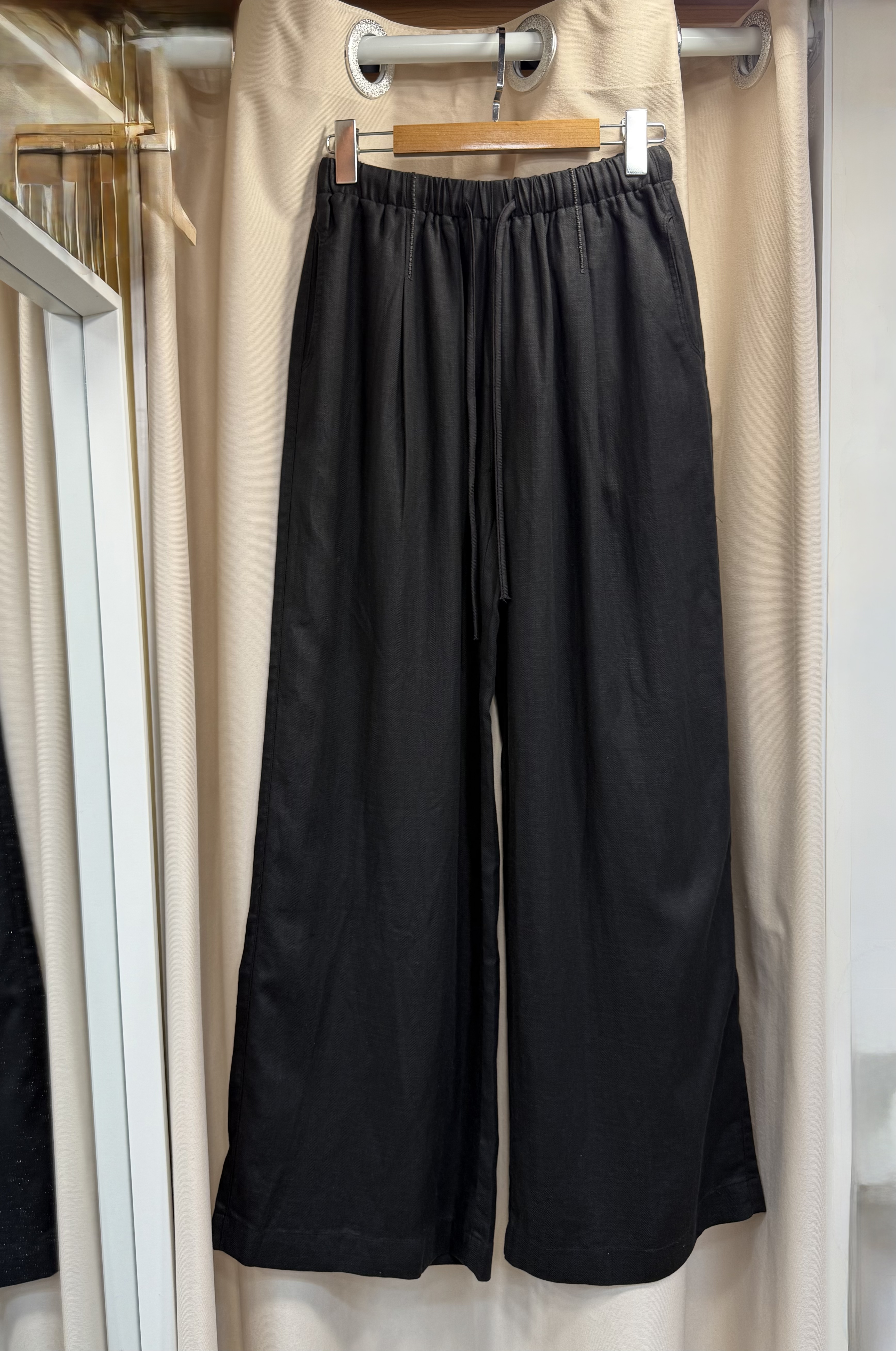 彈性棉麻褲 M632 843680369 