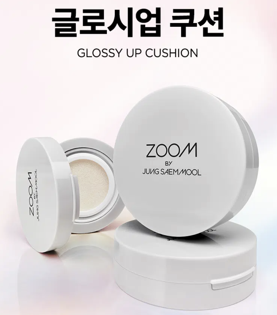 韓國 大創 ZOOM X 鄭瑄茉 ZOOM by JUNGSAEMMOOL系列  水光 / 控油 氣墊粉餅