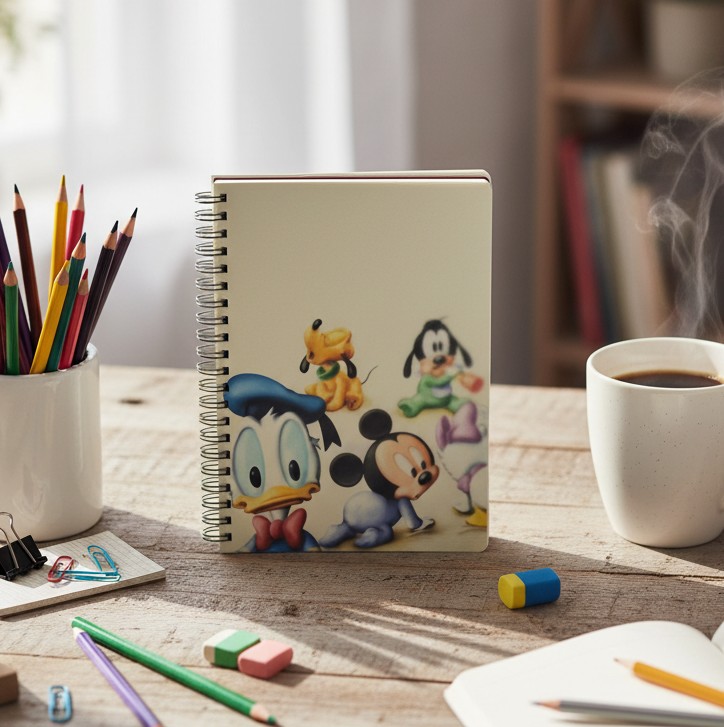 A5 線圈橫線筆記本 Baby Mickey And Friends    (DWR-A5-723)