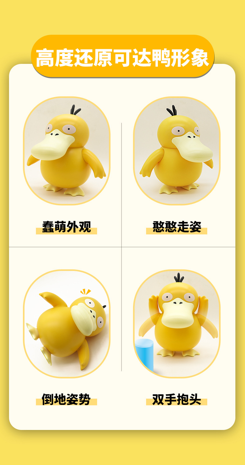 [寵物小精靈] 電子聲效可動傻鴨 (日版) | 件