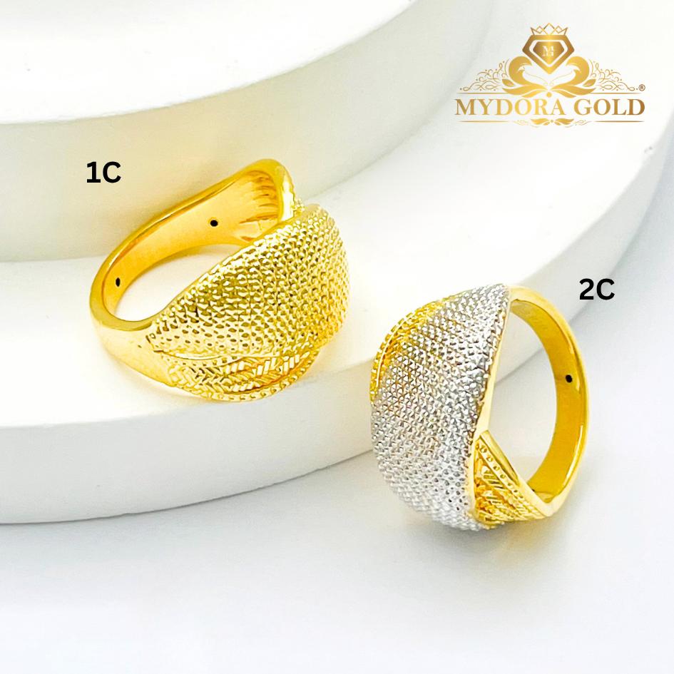MYDORA Cincin Siciliaa Cross (5G) l EMAS 916/22K
