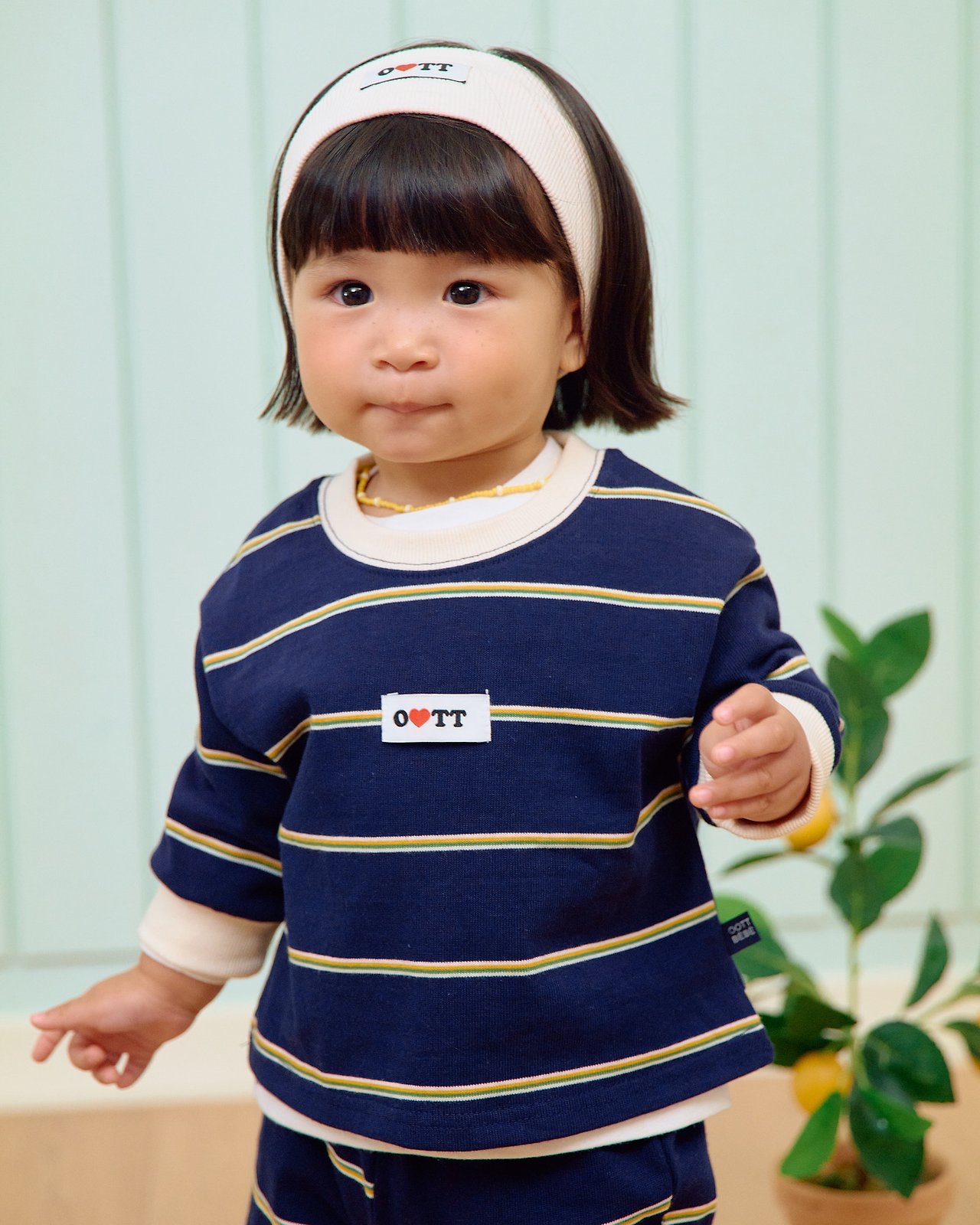 OOTT | Rookie Striped Two-Piece Set
