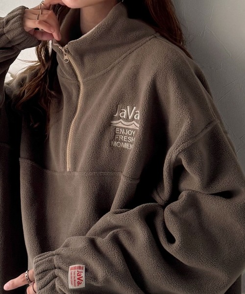 復古運動風絨面上衣【JT021】