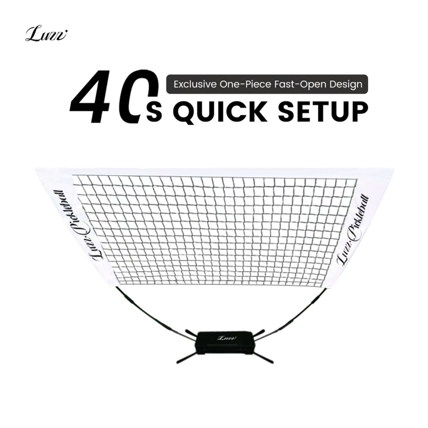 Luzz Mini Portable Practice Pickleball Net