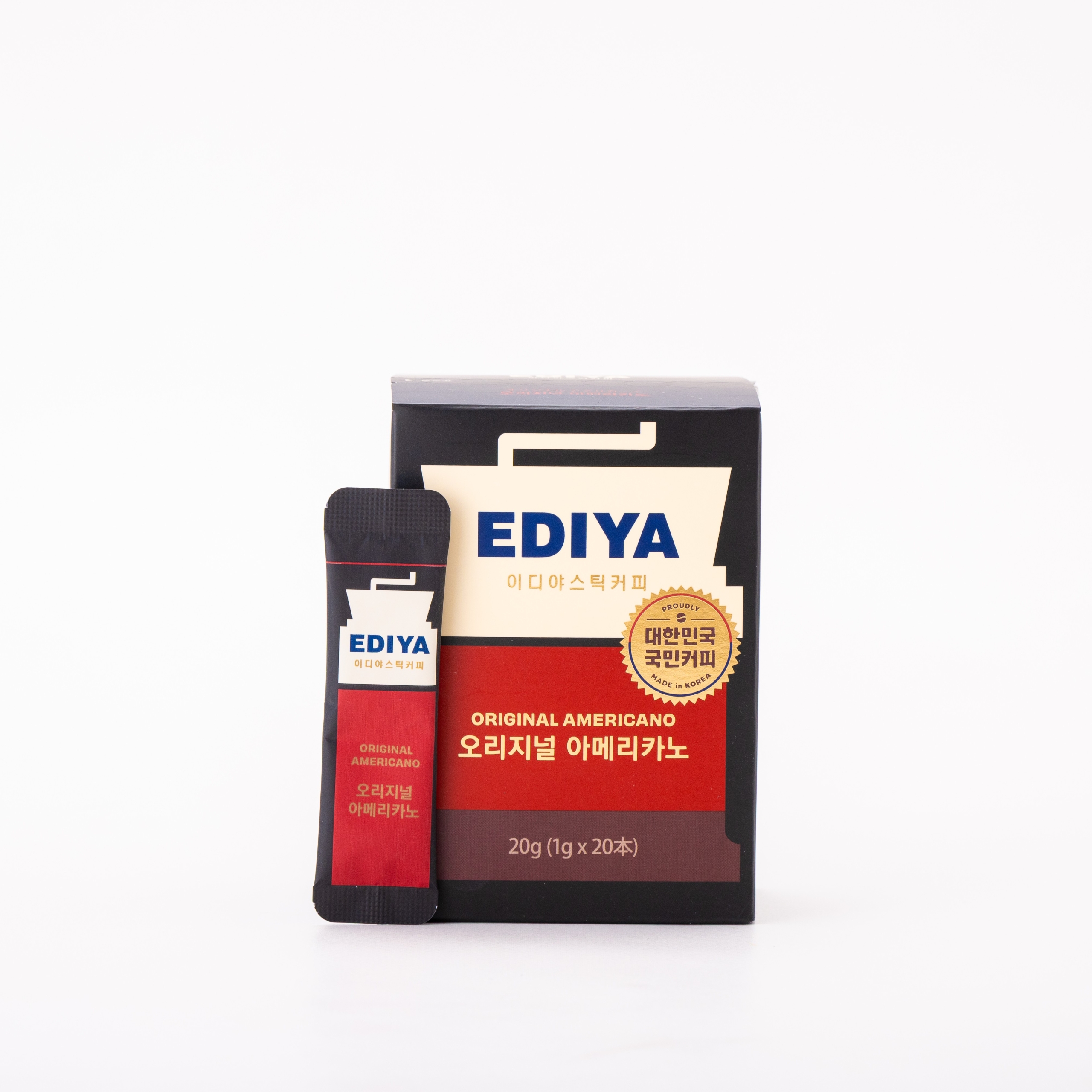 EDIYA COFFEE 即沖咖啡粉 20g (1g x 20個) - Original Americano / Special Edition / Mild Americano 平行進口