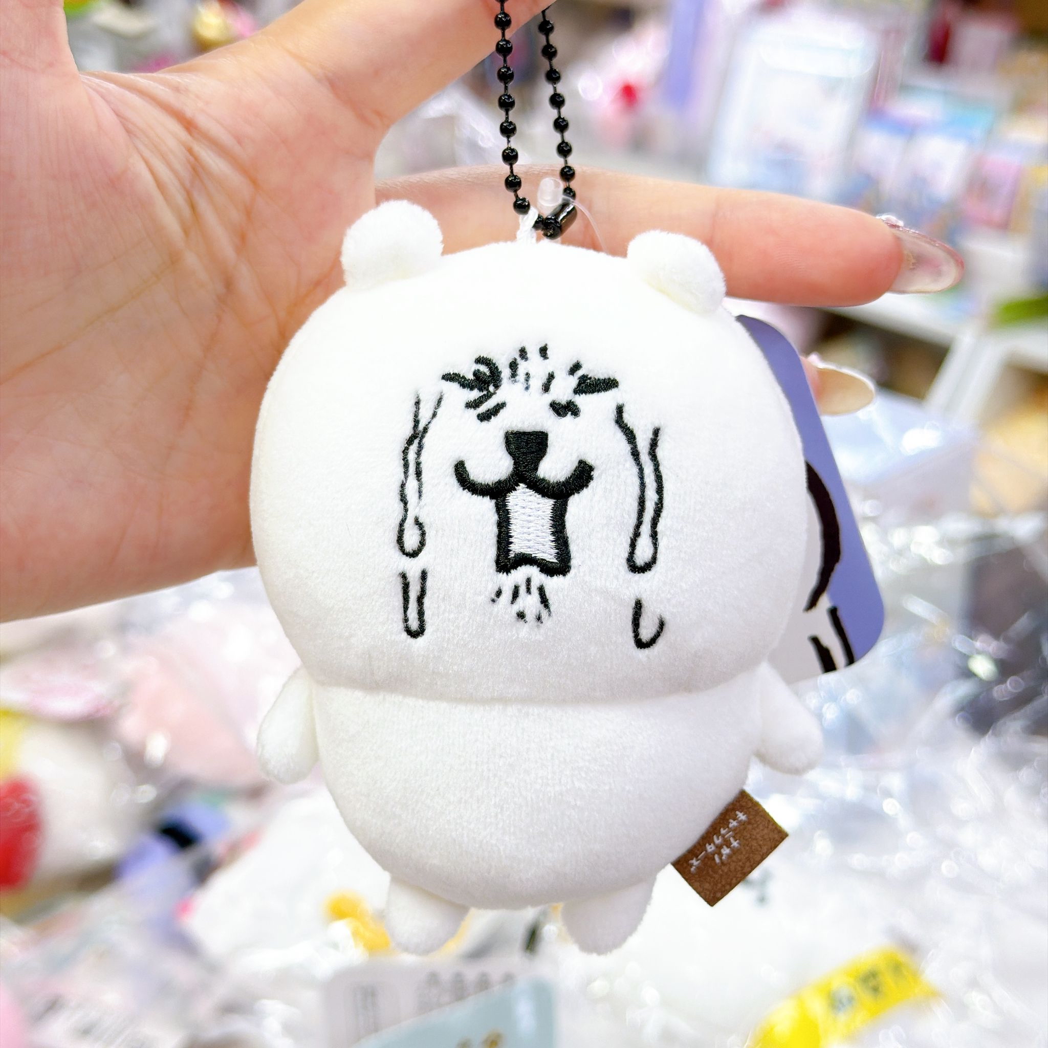 日本直送joke bear 喊喊白熊公仔掛飾