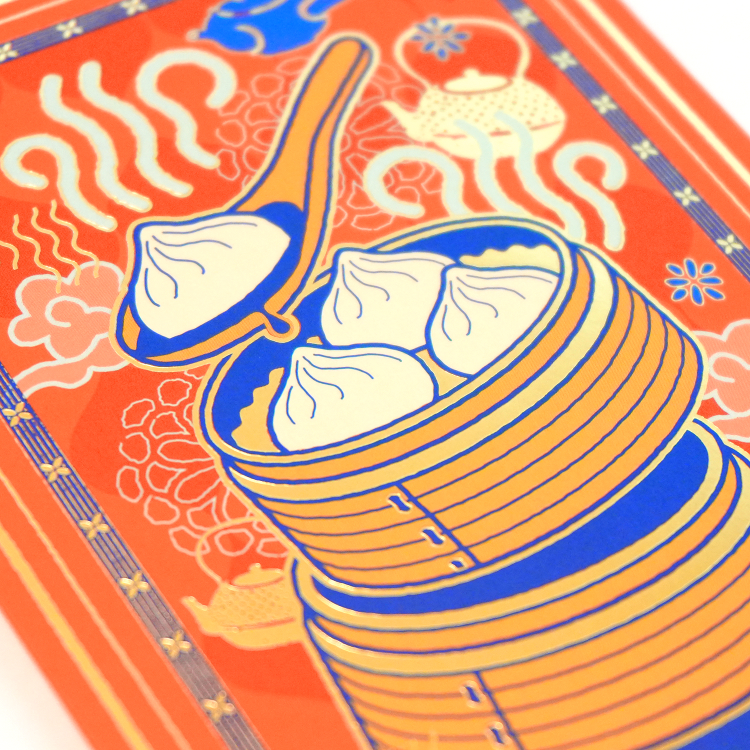 UPPACASE - 賀年利是封 (蜜柑色 / 蒸蒸日上) - 10個裝