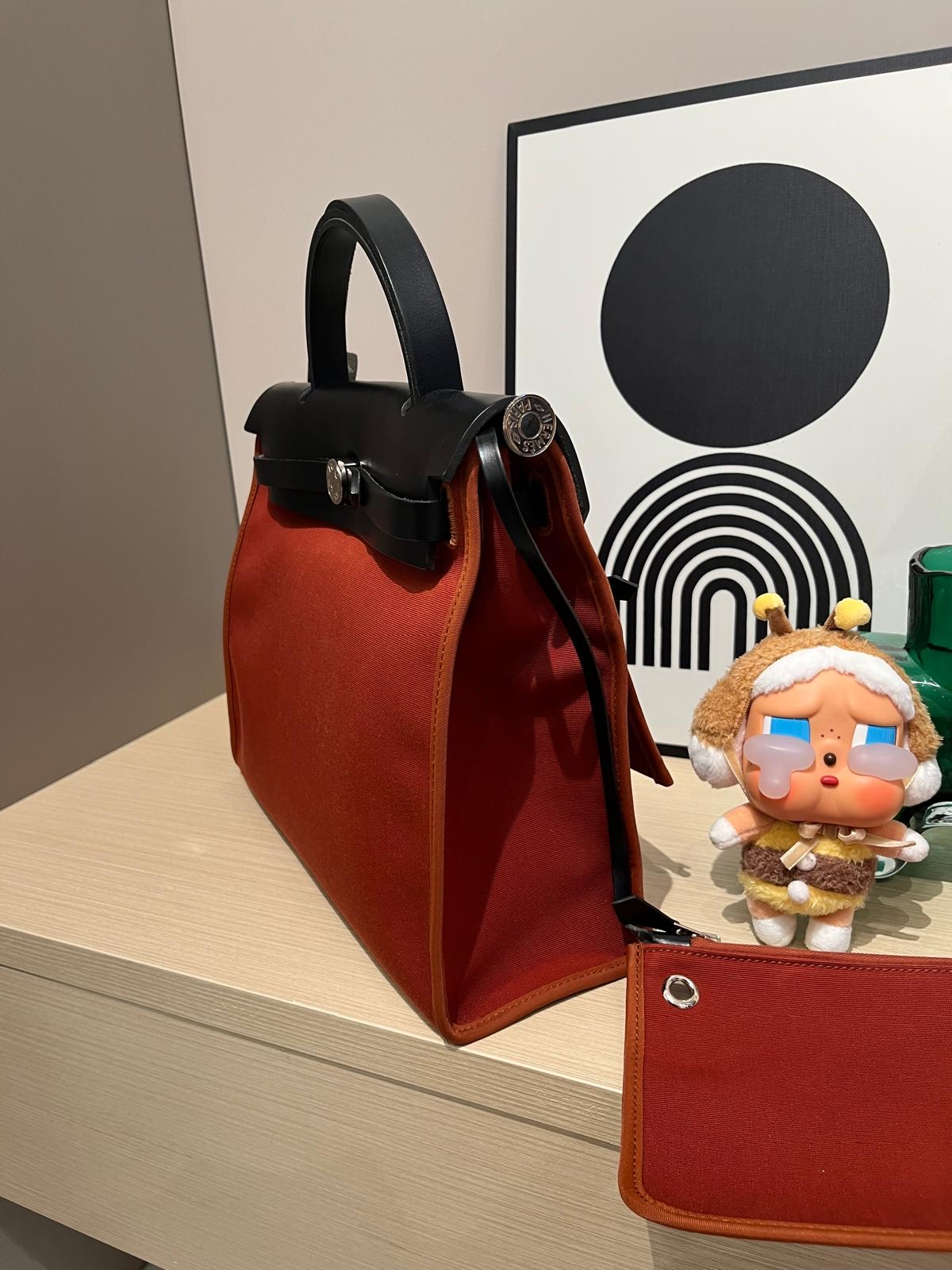 Hermes herbag 31,Stamp X 100%Authentic ,95%new ✅pouch✅dust bag 