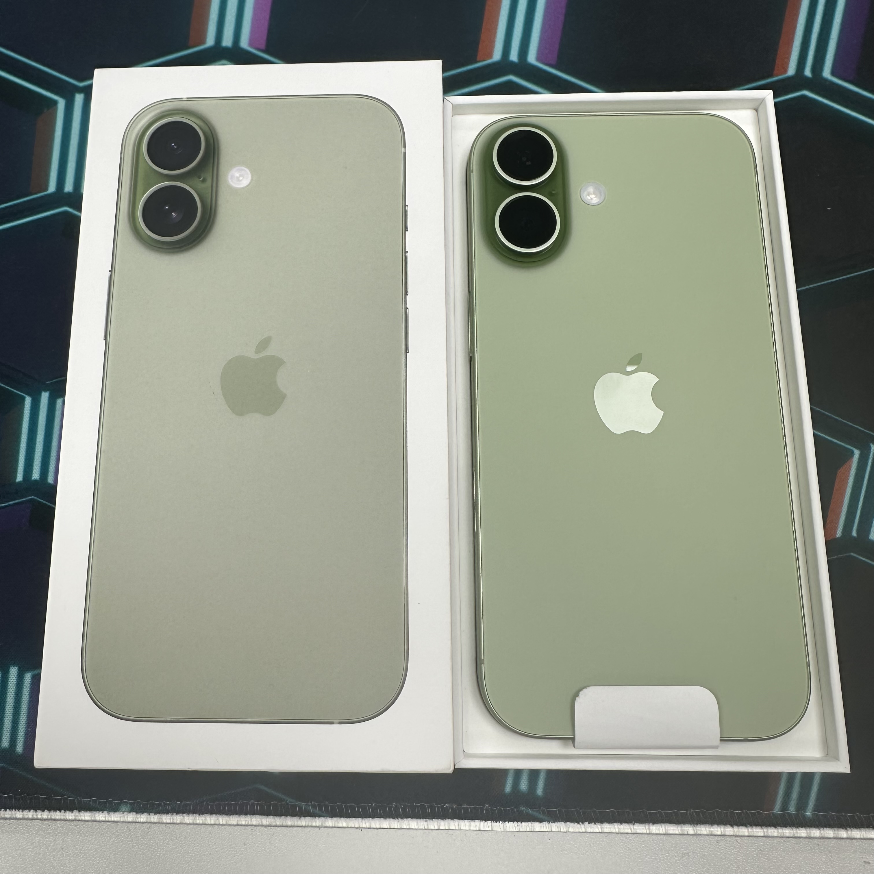 *6169 17 全新機 256GB 電100 綠色 green