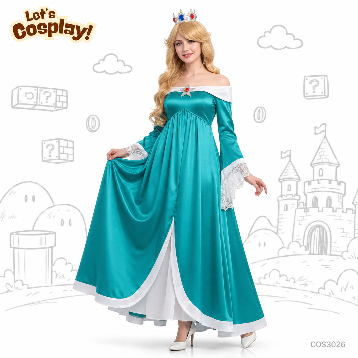 大阪環球影城 Mario Land 打卡服｜成人公主主題服｜萬聖節・聖誕節 Costume