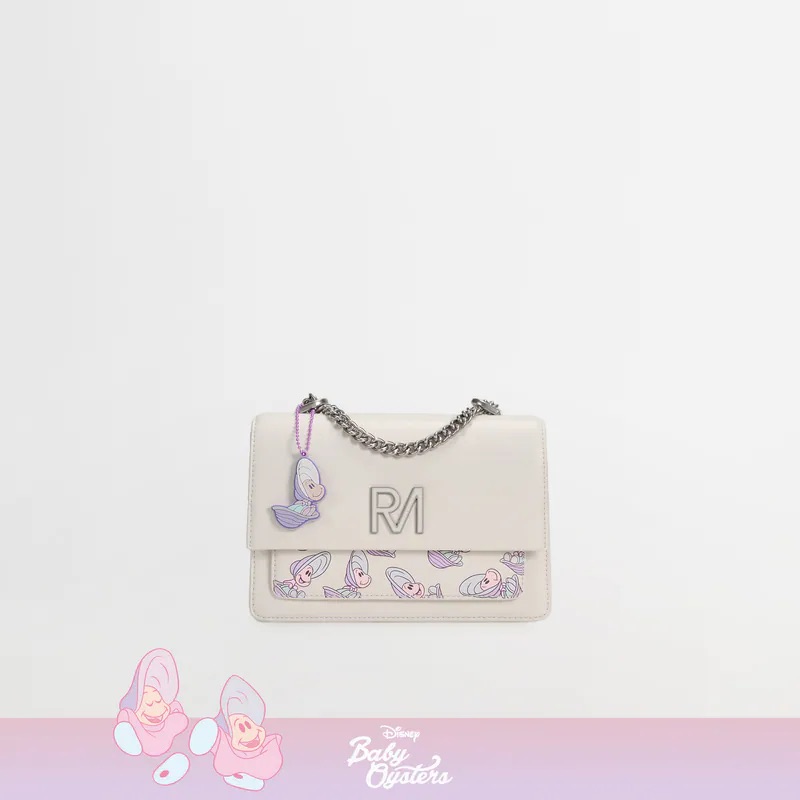 📦訂購 台灣代購 Disney 迪士尼 愛麗絲夢遊仙境 Baby Oysters 生蠔BB 狂派塗鴉斜背包