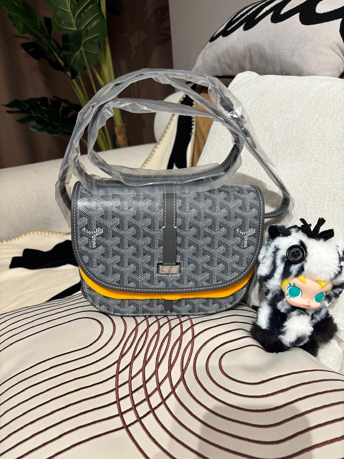全新 Goyard Belvedere Pm grey 100%Authentic ,100%new 全新 ✅收據✅booklet✅塵袋