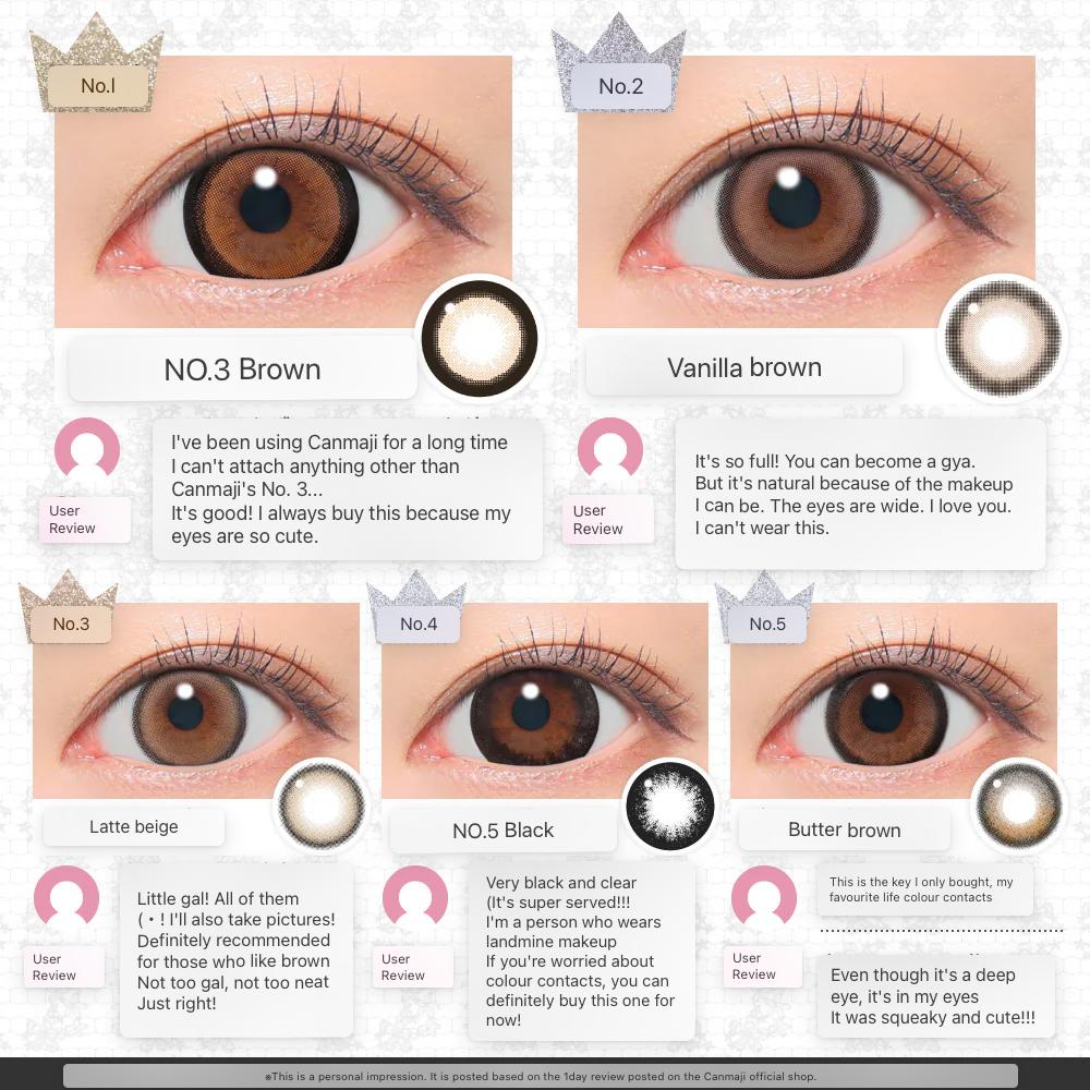 Secret Candy Magic Contact Lenses 【1day】