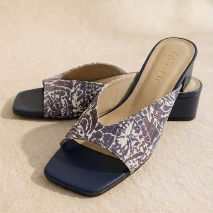 5824 - Seroja Slip-On Batik Heels