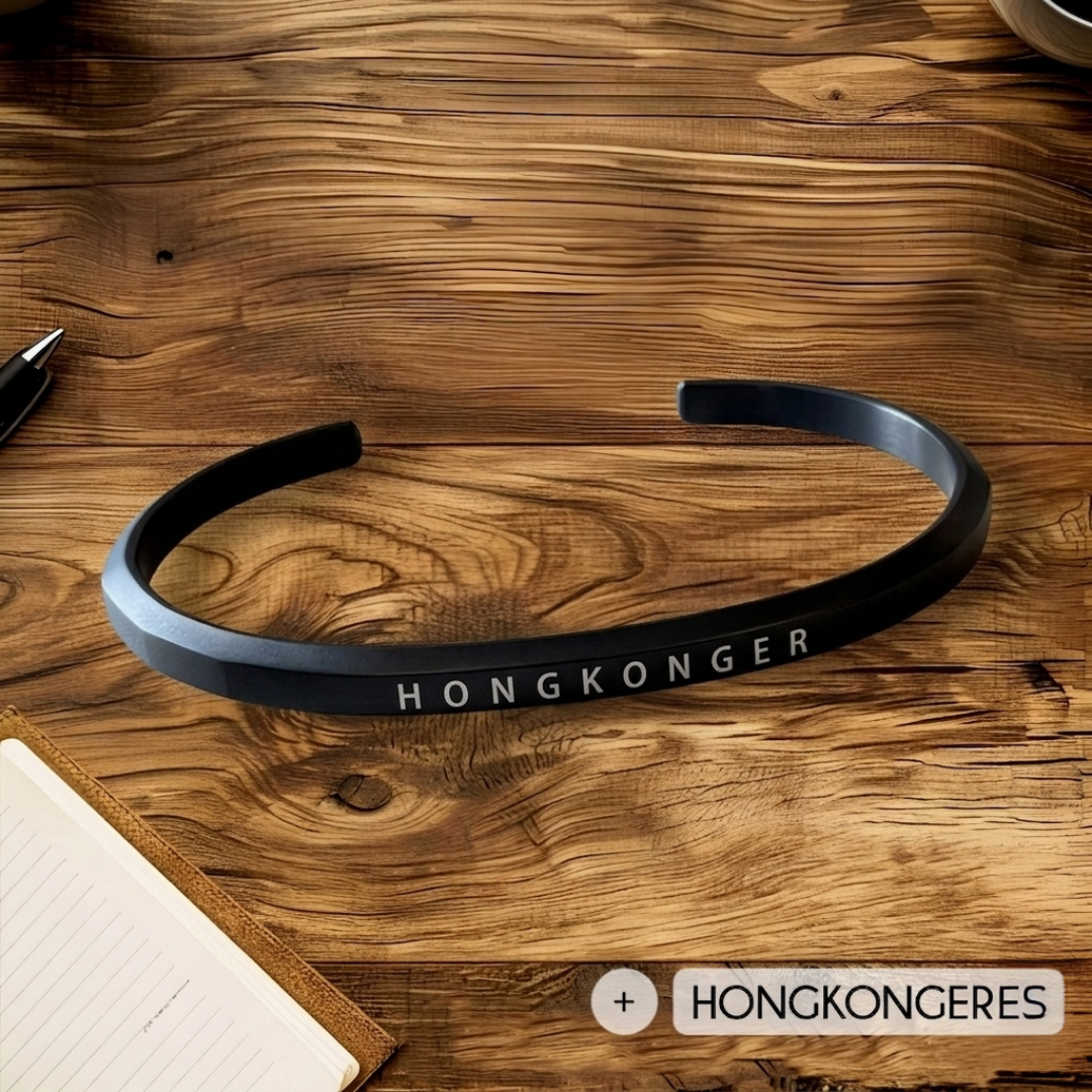 HONGKONGER 鋼手鈪（免費刻名）