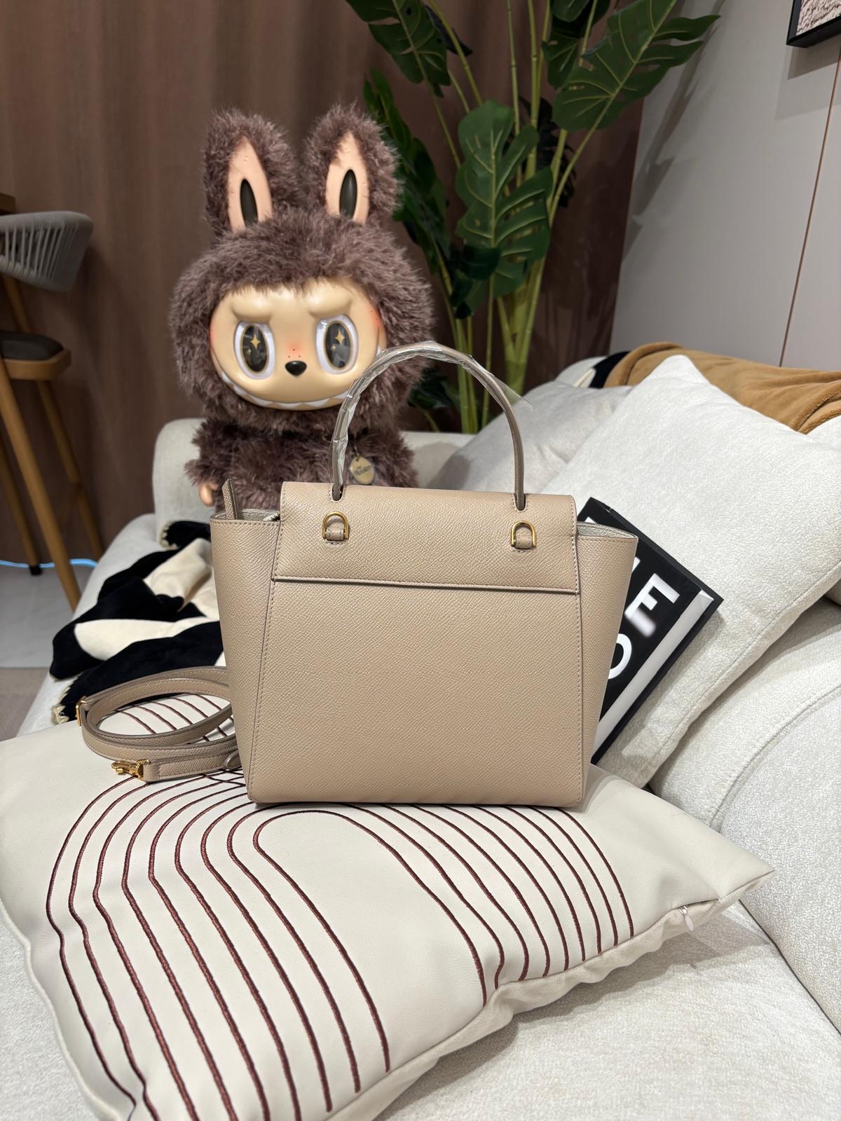 Celine Nano Belt Bag 淺灰褐色牛皮 100%Authentic, 98%New ✅收據✅Dust bag