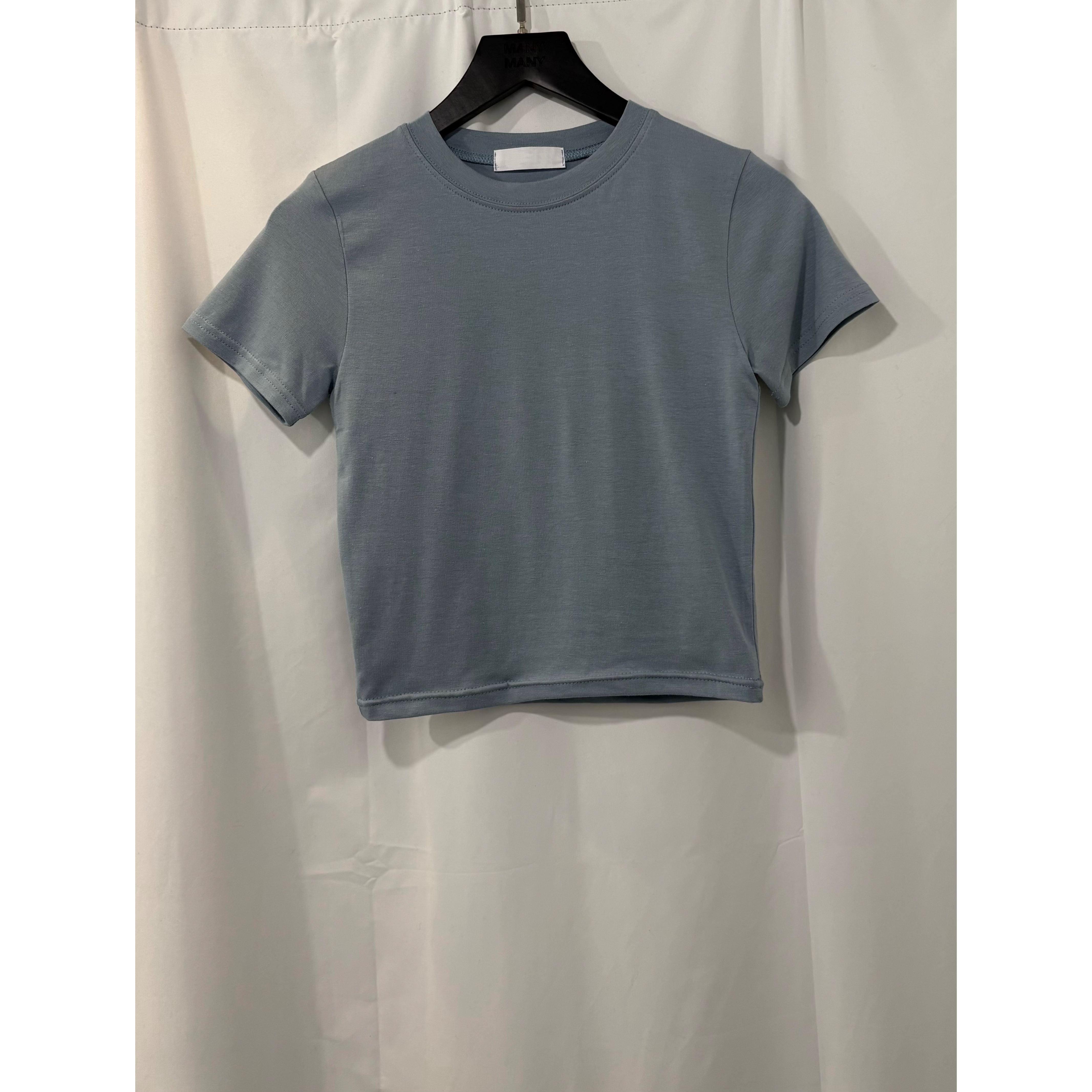 新品價4月10截單🤍《HIGH SCOOP NECK CROP》 2604B