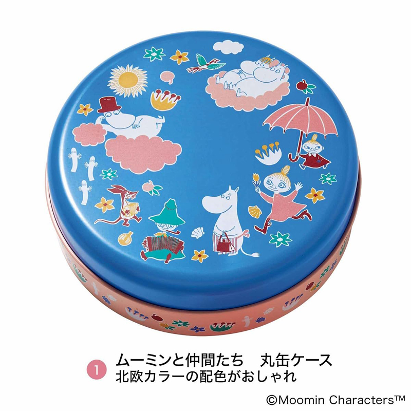 MOOMIN 圓鐡罐縫紉工具組    OB003960