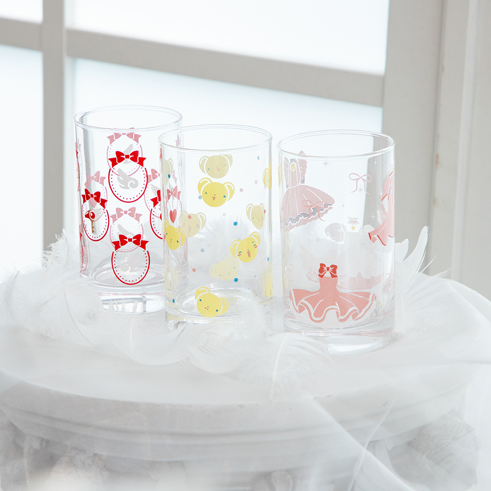 百變小櫻 TaKaRaBaKo 玻璃杯 Cardcaptor Sakura #P-CCG1839 (BACK-ORDER) 