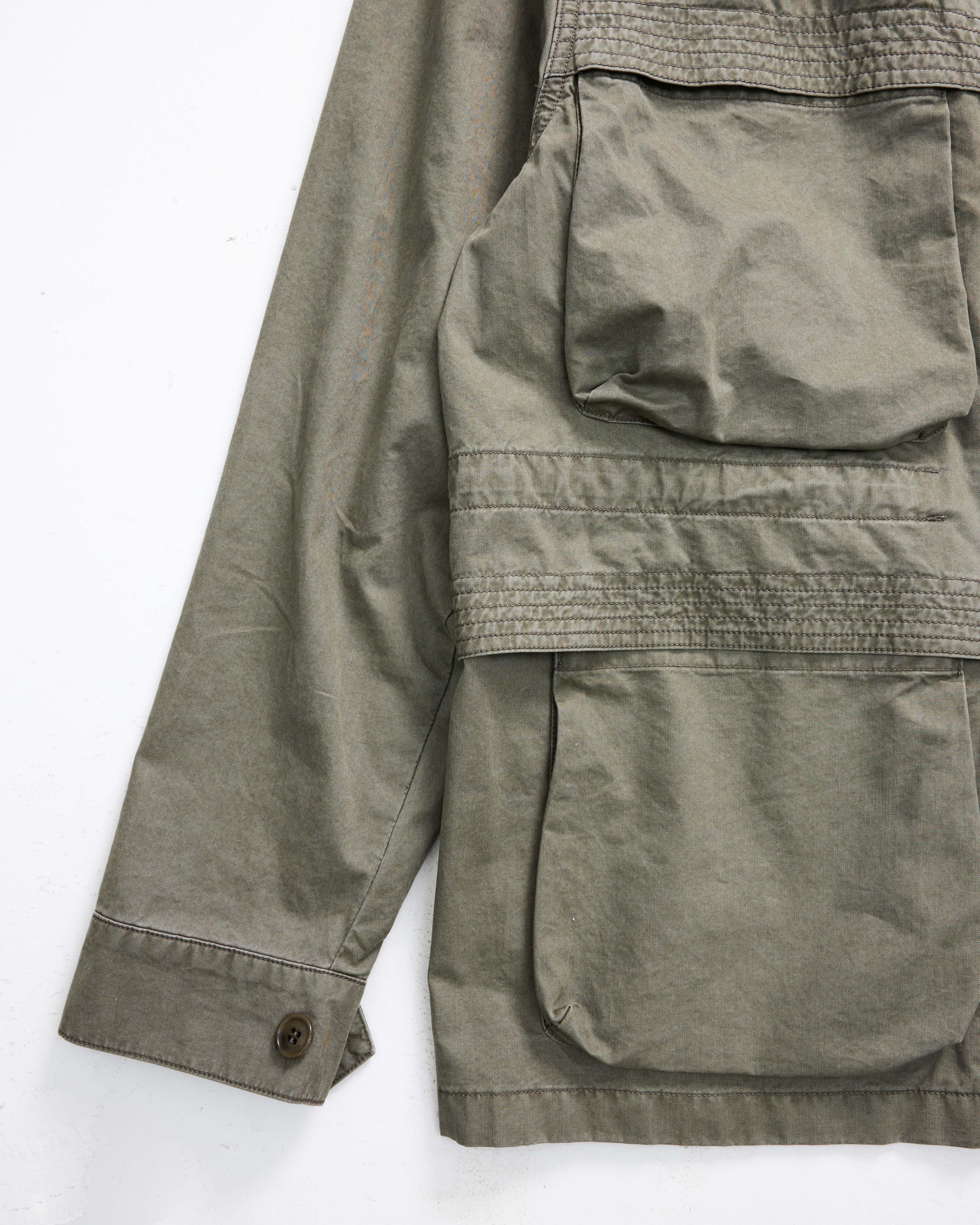 999HUMANITY - ADVENTURE WASHED WORK JACKET (KHAKI)