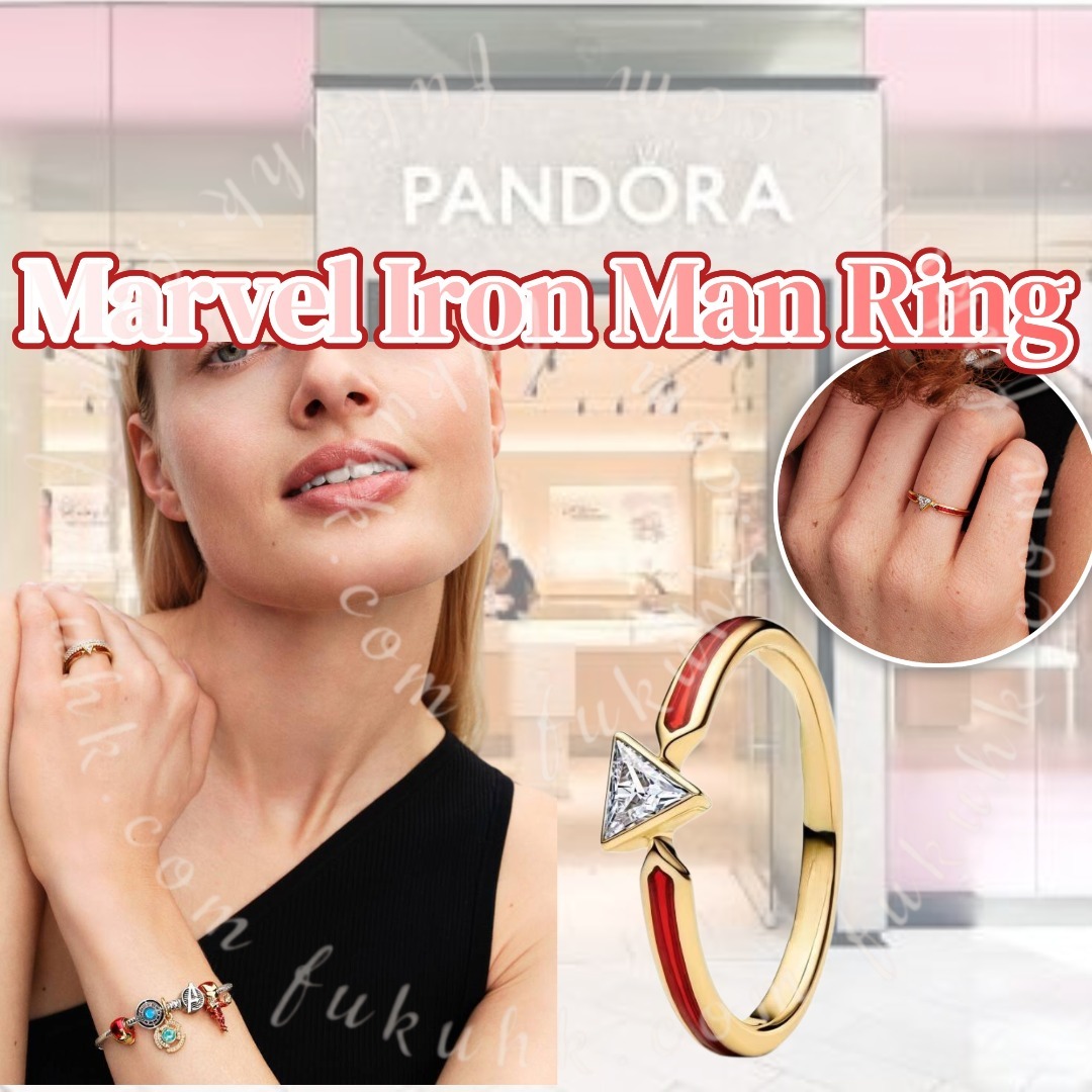 PANDORA Marvel Iron Man Ring 鋼鐵俠主題💘925銀戒指