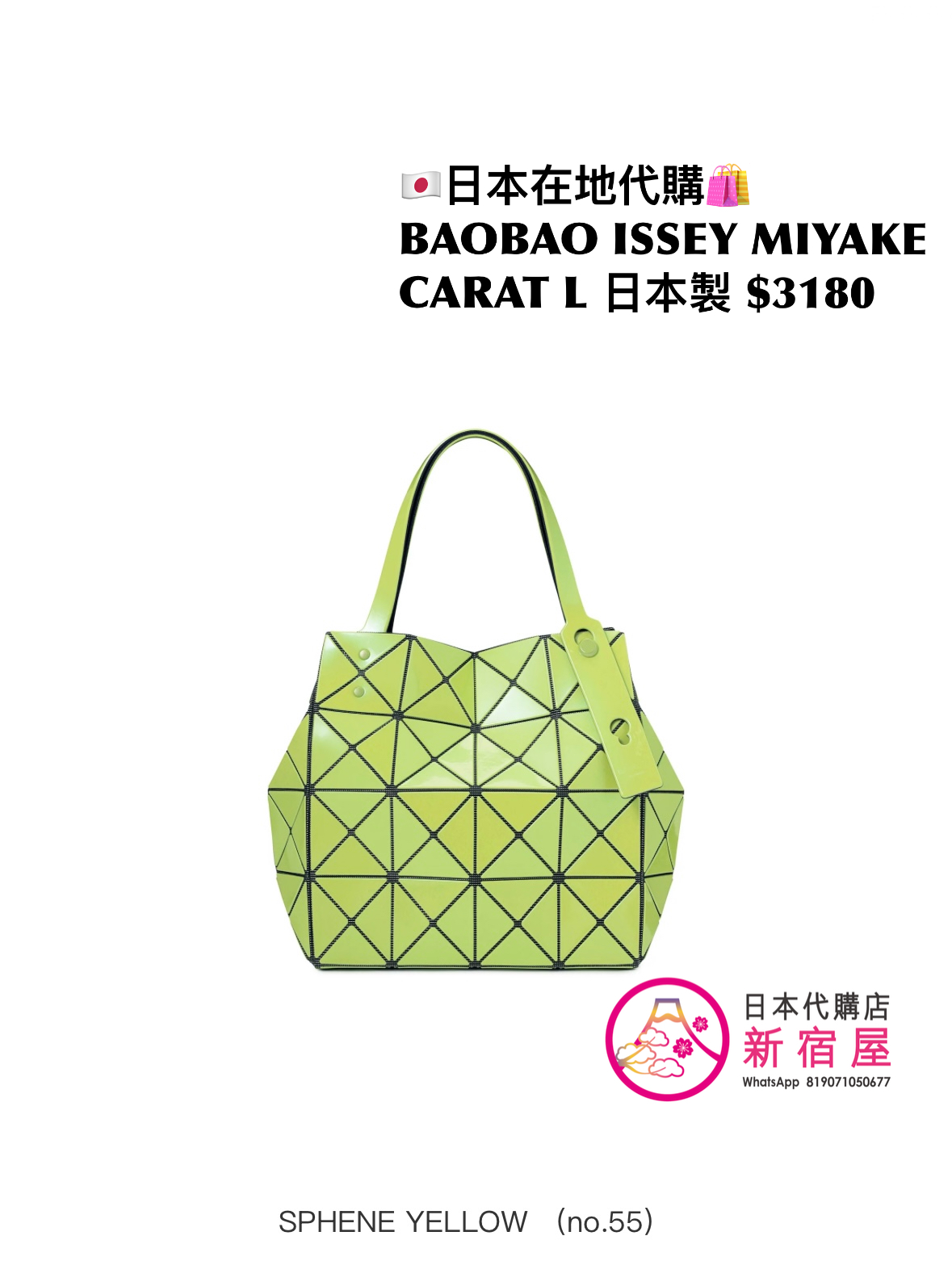 BAOBAO ISSEY MIYAKE CARAT L