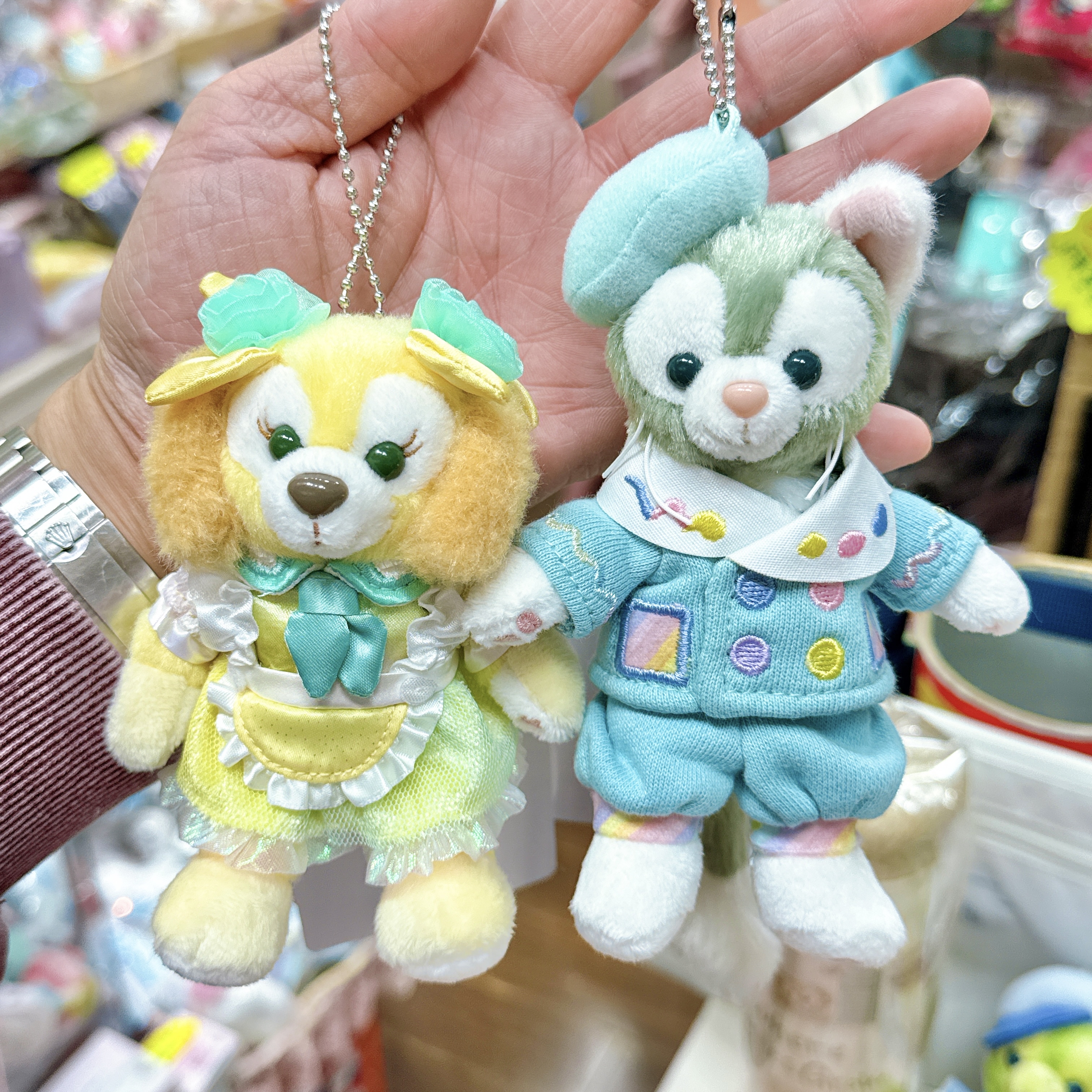 東京迪士尼限定cookie Gelatonie公仔掛飾