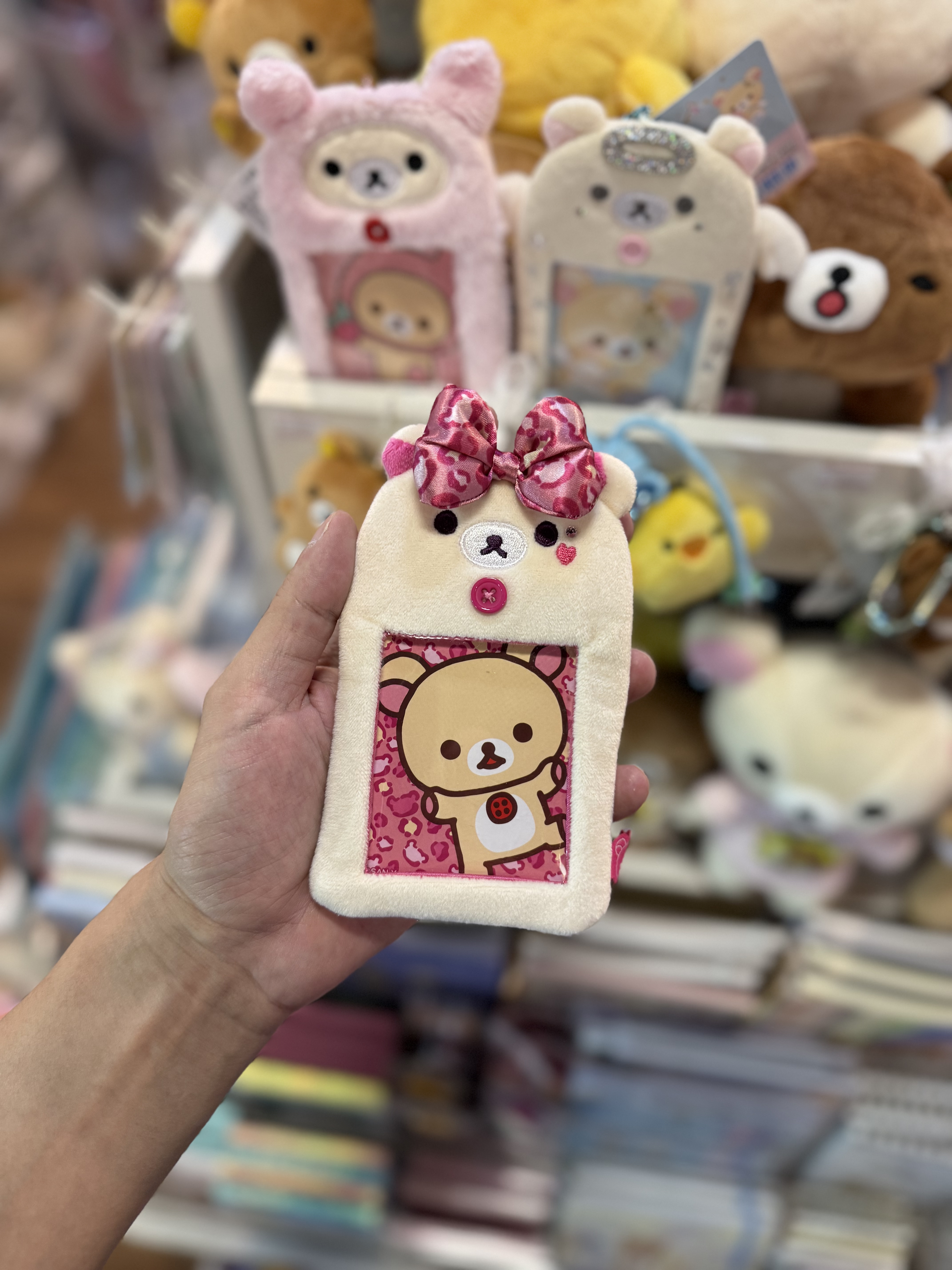 《現貨》全新滿滿小白熊系列毛毛咭套