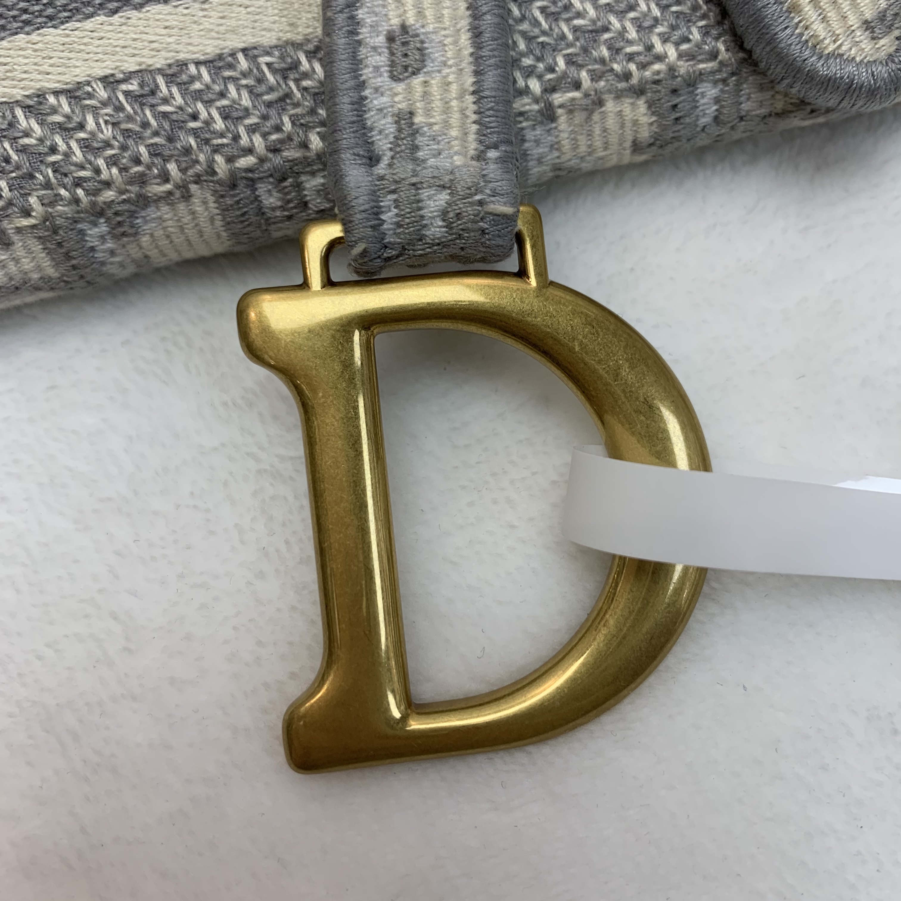 Full set Dior Oblique 刺繡皮革可拆卸
