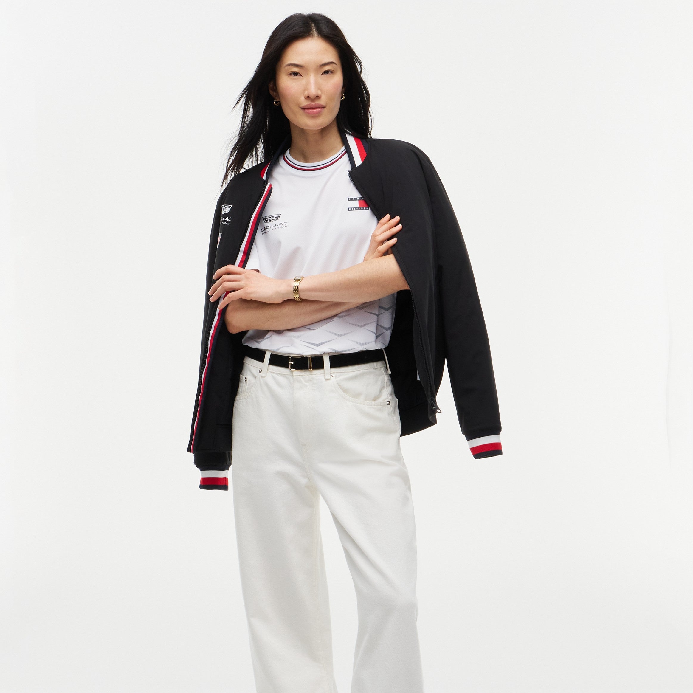 TH x Cadillac F1 Team 凱迪拉克車隊Sergio Perez 墨西哥特別版白色賽車服 MN0MN00145BDS