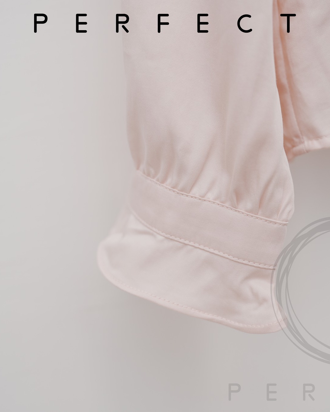 T0004_高貴面料五色大RUFFLE領上衣（溫柔粉）